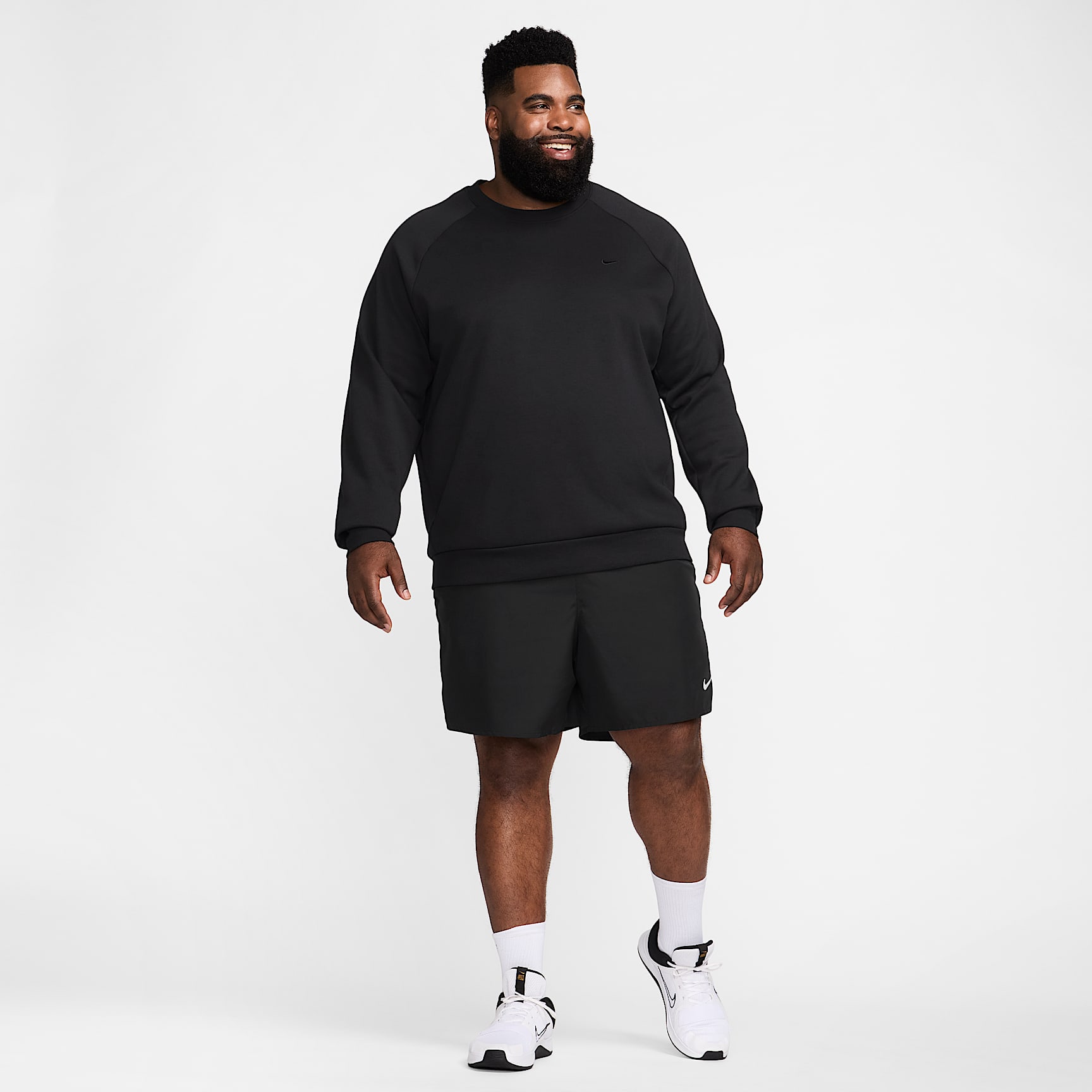 Nike Primary Fleece Men's Dri-FIT UV Performance Crew