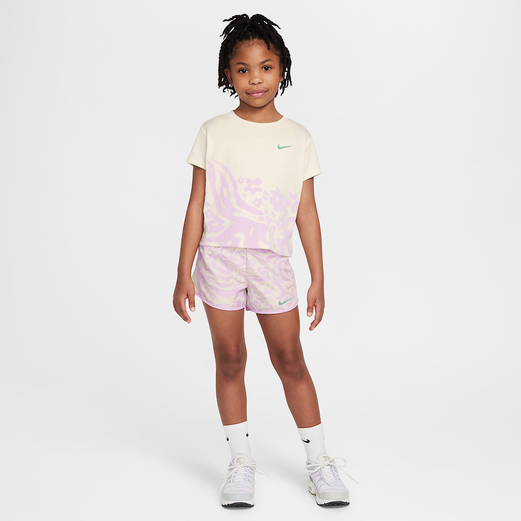 Nike Dri-FIT Little Kids' Wild Flower 2-Piece Tempo Set