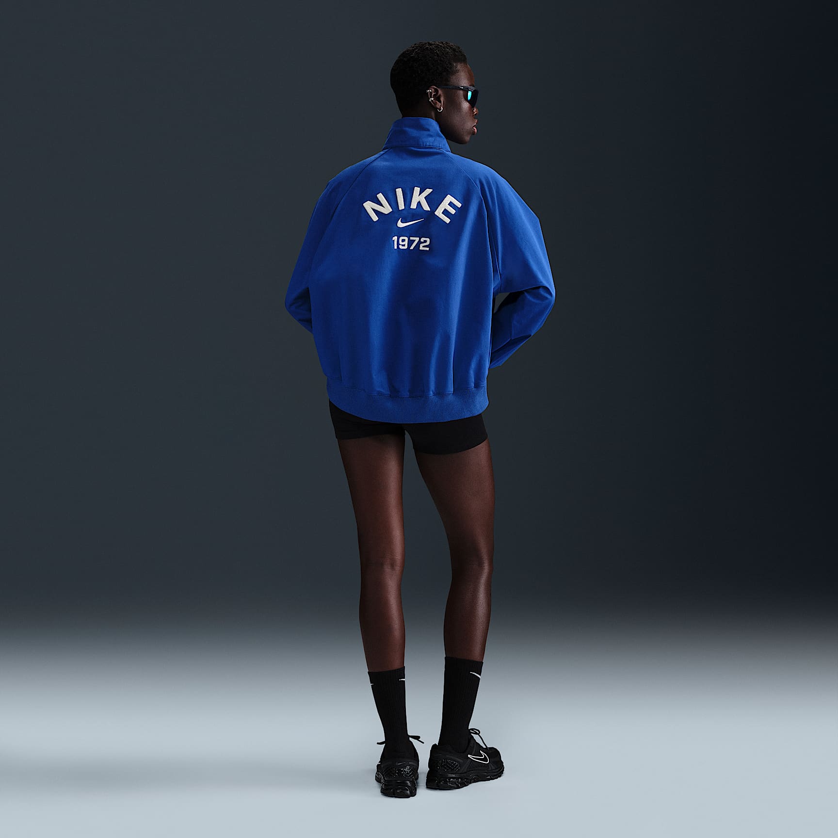 Nike Sportswear Collection Women's Oversized Twill 1/4-Zip Top