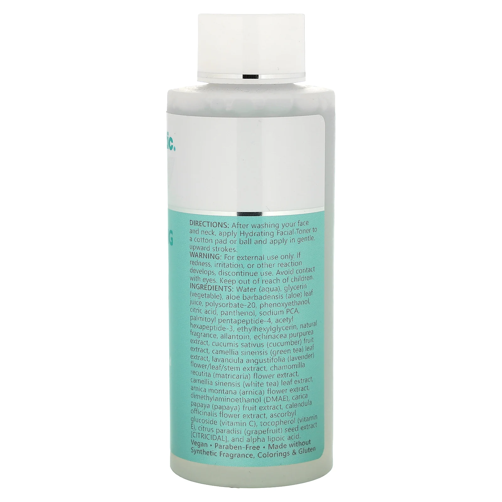 NutriBiotic, увлажняющий тоник для лица, 125 мл (4,2 жидк. унции)