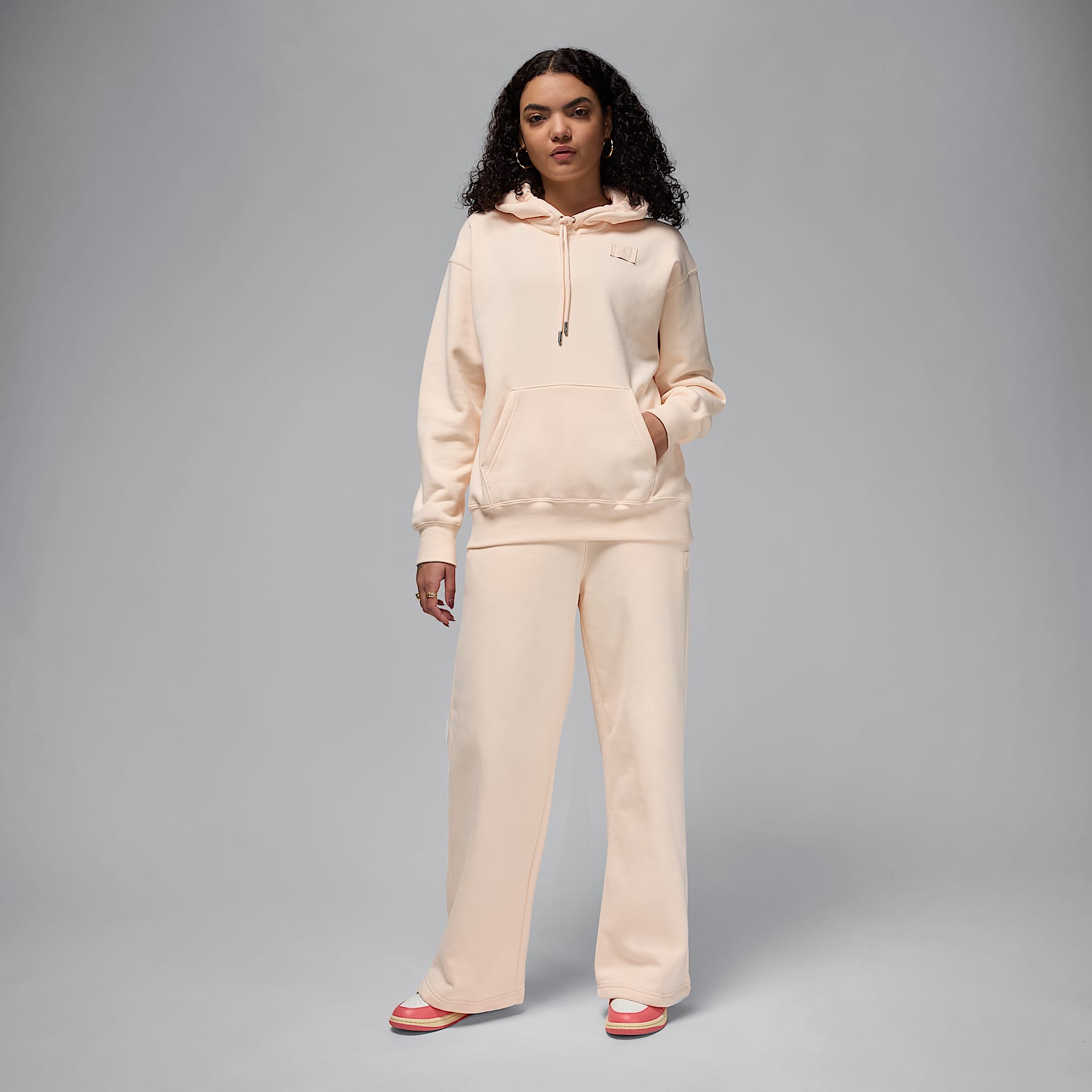 Jordan Flight Fleece Women's Satin-Lined Pullover Hoodie