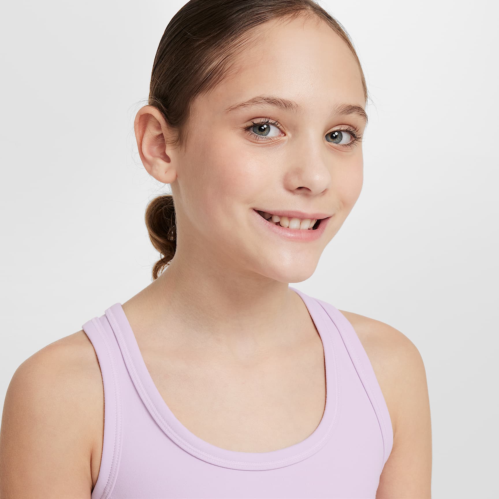Nike One Fitted Big Kids' (Girls') Dri-FIT Tank