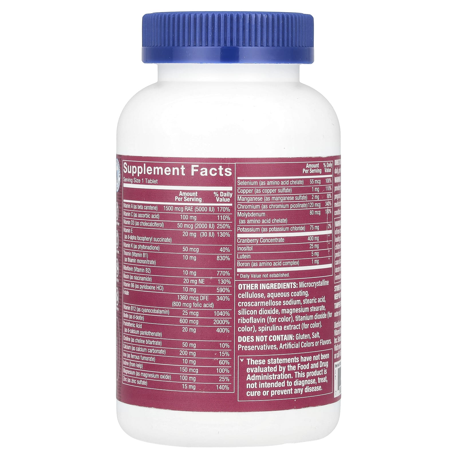 The Vitamin Shoppe, Мультивитамины и мультиминералы для женщин One Daily, 180 таблеток