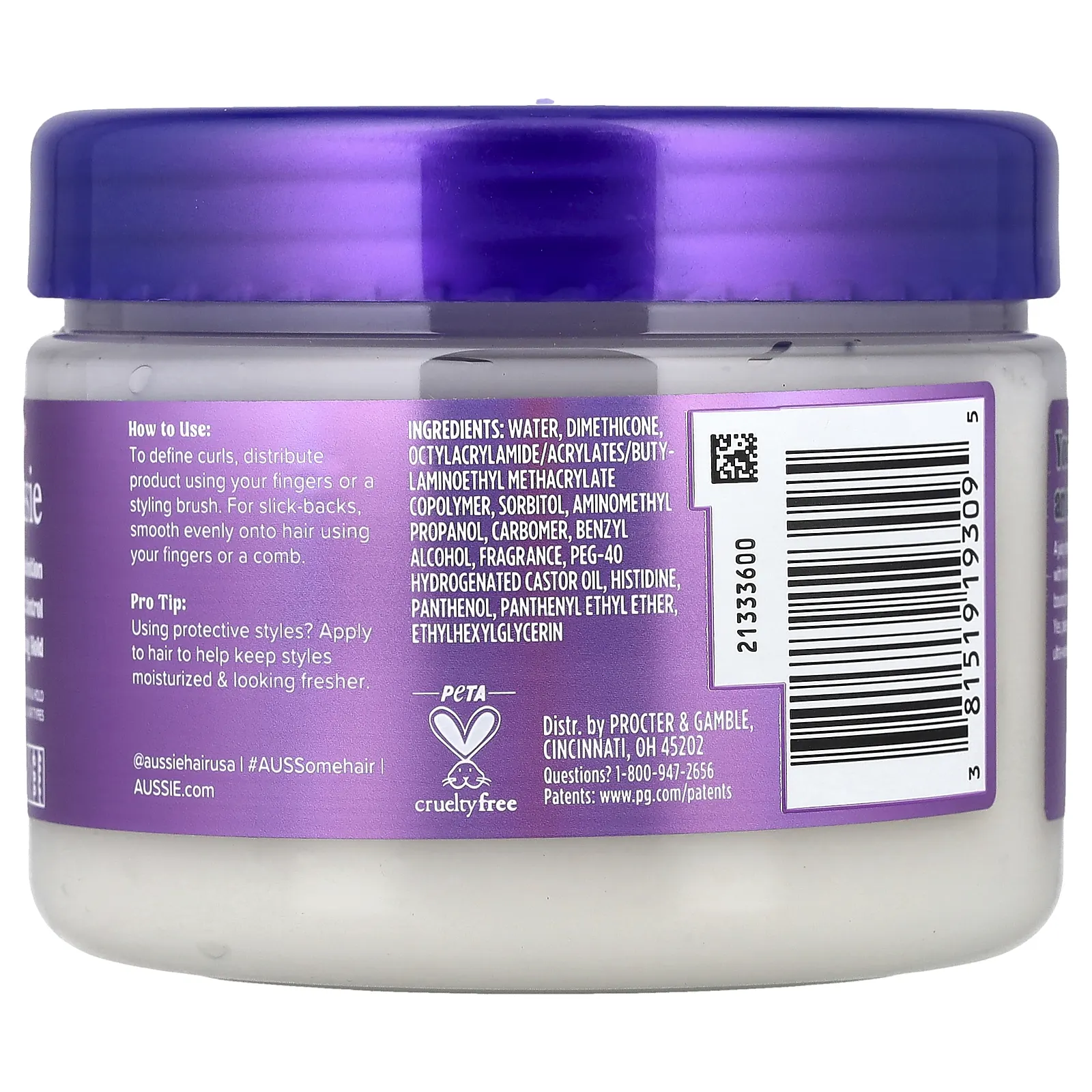 Aussie, универсальный крем-гель Ultra Wonder, для всех типов волос, 300 мл (10,1 жидк. унции)