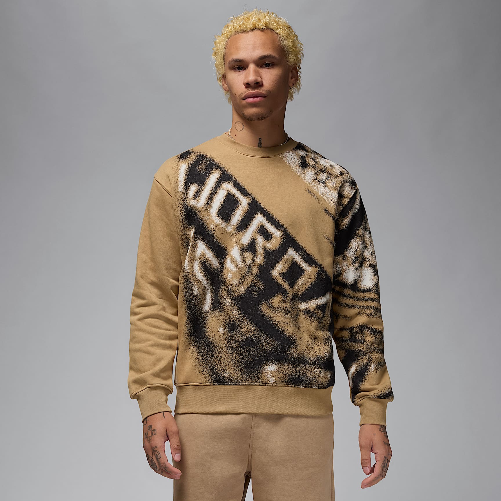 Jordan MVP Men's Crew-Neck Fleece Sweatshirt