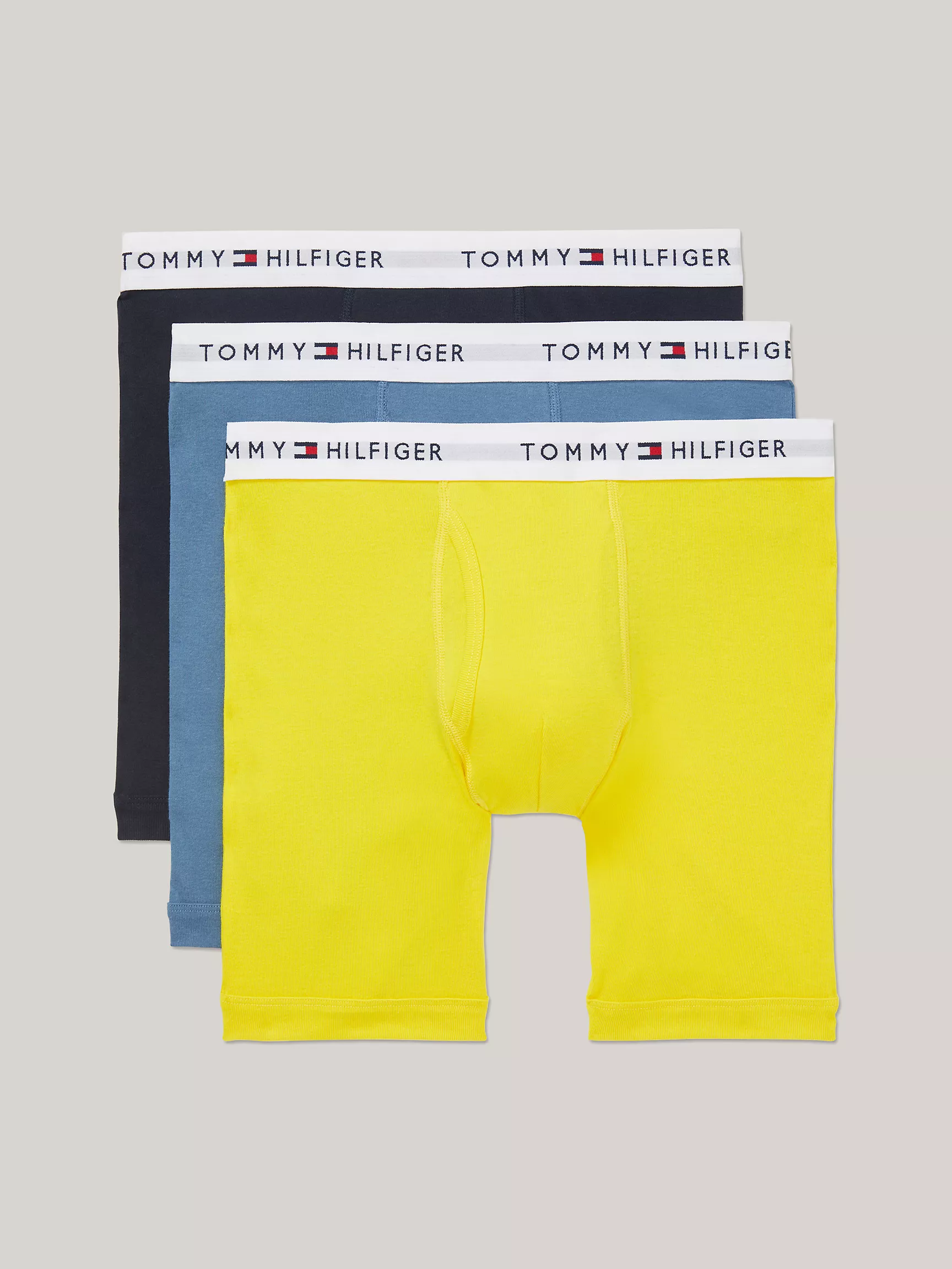 Мужское нижнее белье Tommy Hilfiger, Классические хлопковые боксеры-брифы (набор 3 шт.)