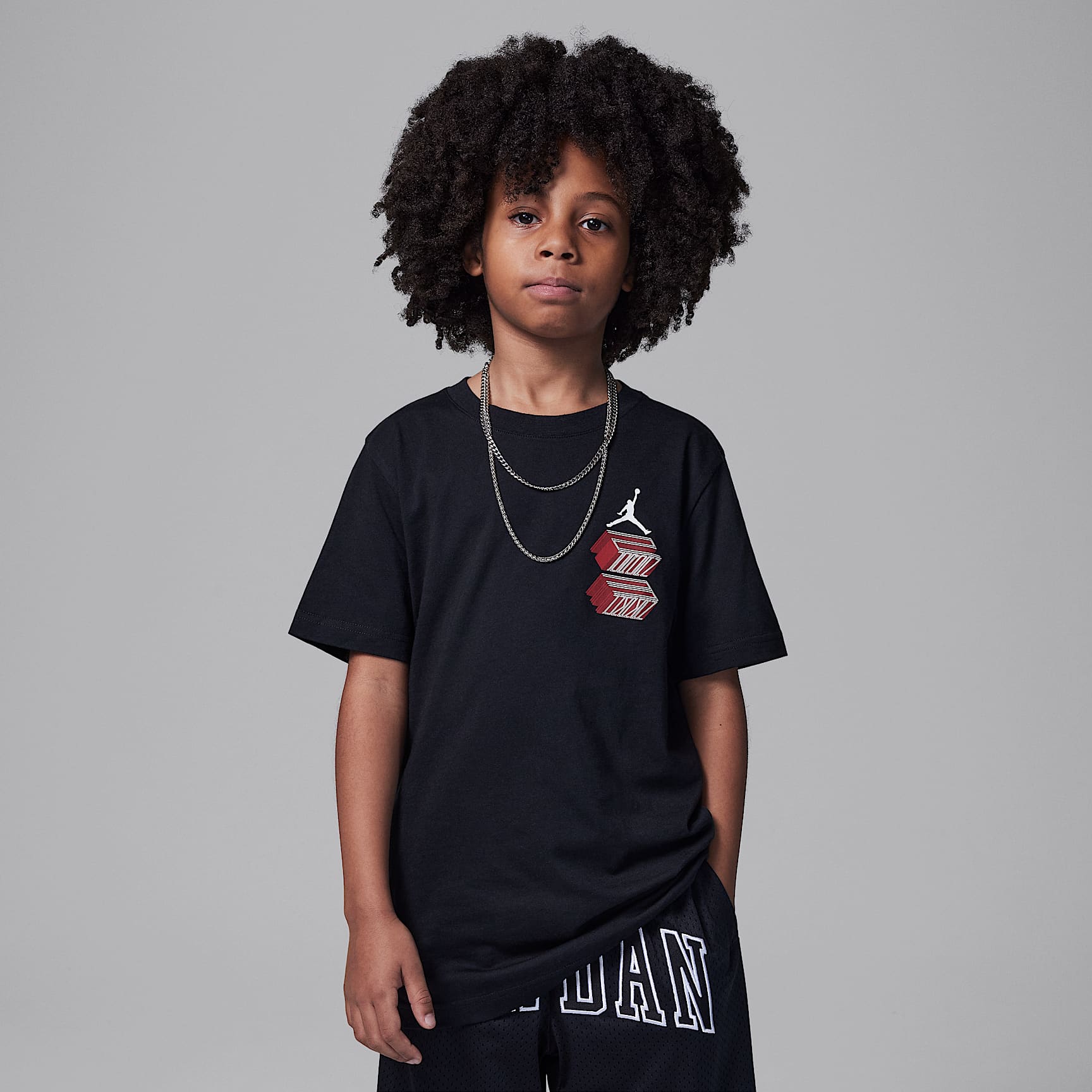 Jordan Big Kids' Air Jordan 11 23 Grid T-Shirt