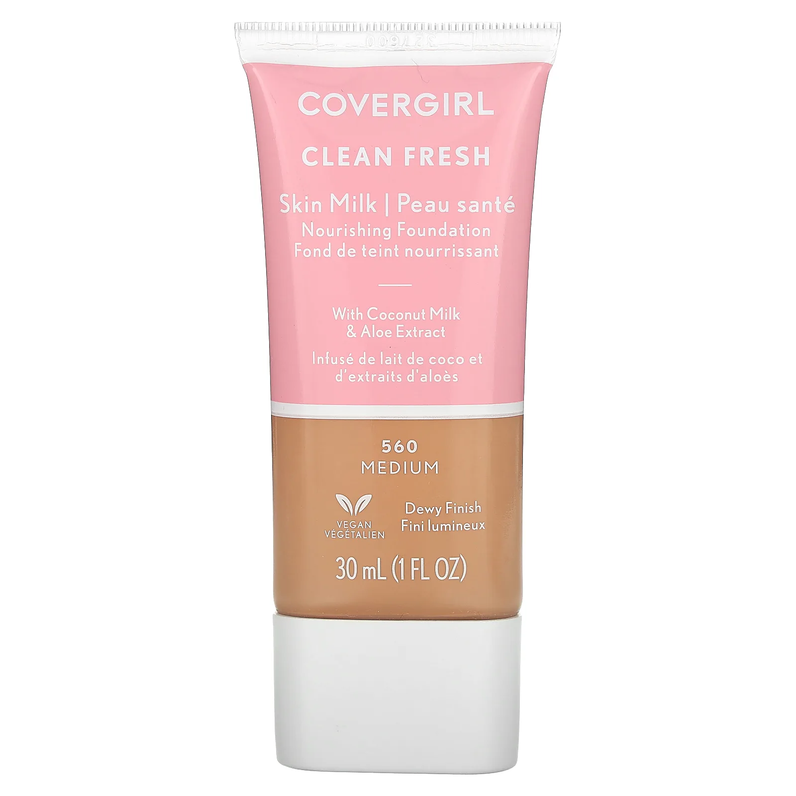 Covergirl, Clean Fresh, Skin Milk, питательный тональный крем, 560 Medium, 30 мл (1 жидк. унция)