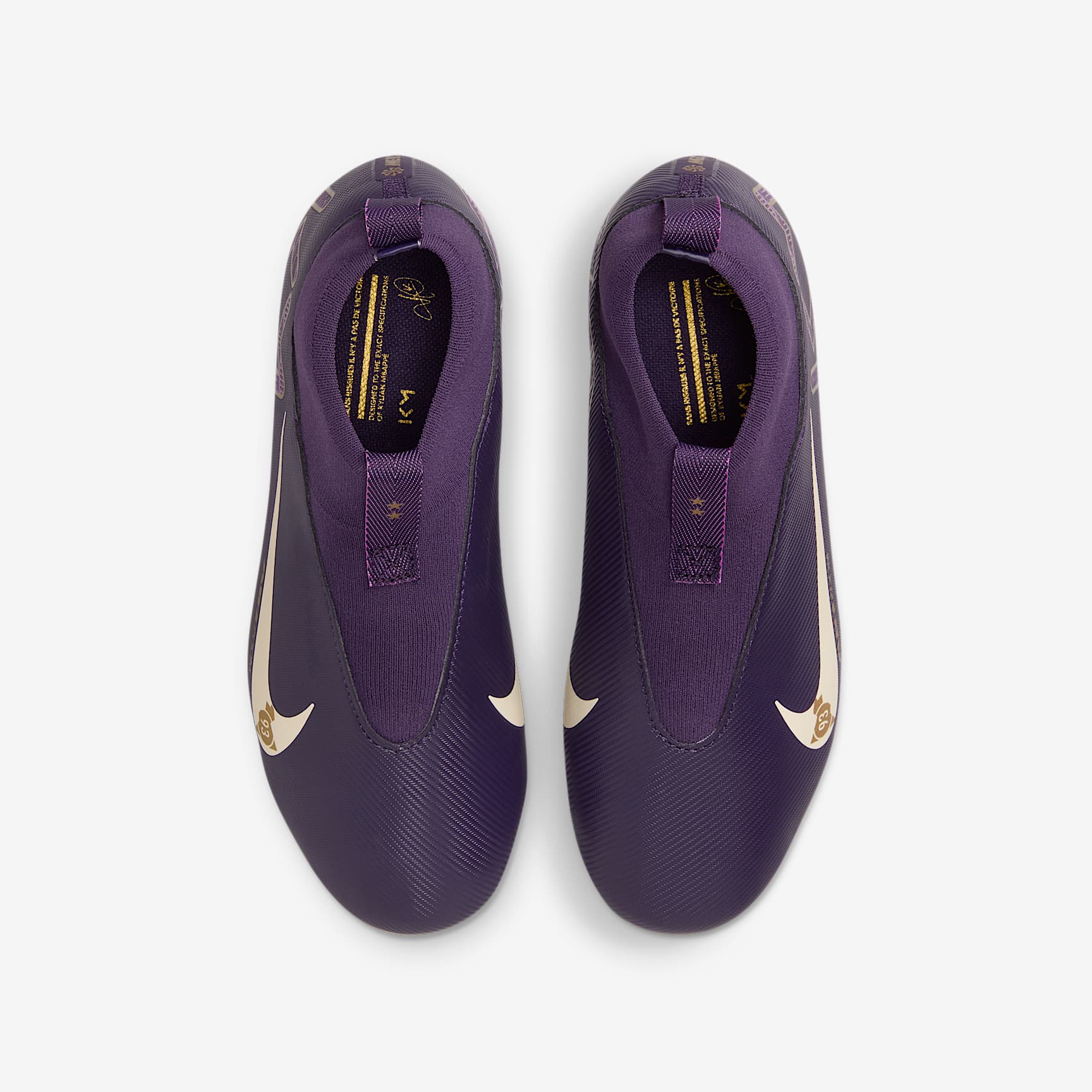 Nike Jr. Mercurial Superfly 10 Academy "Kylian Mbappé" Little/Big Kids' MG High-Top Soccer Cleats