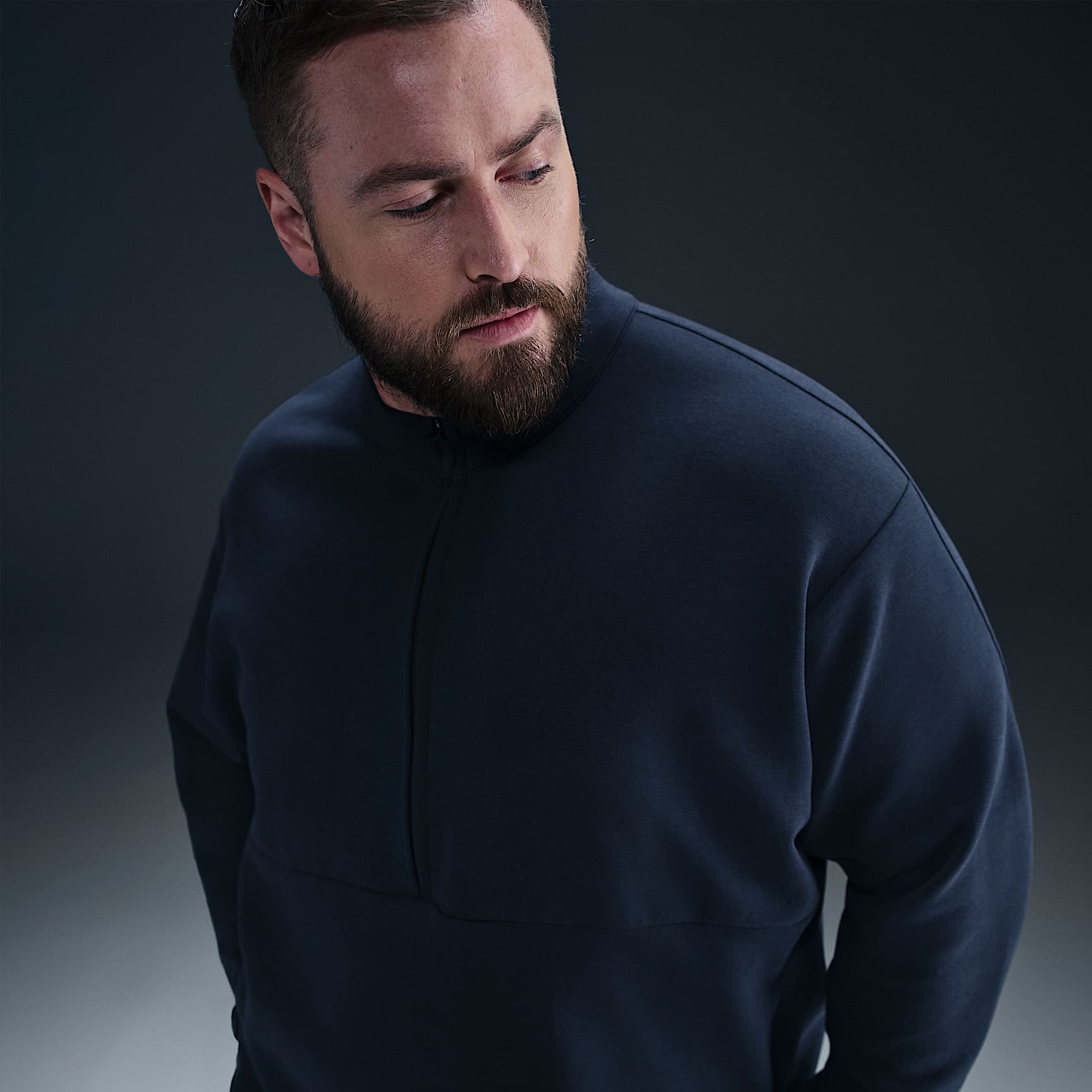 Nike 24.7 ImpossiblySoft Men's Dri-FIT 1/2-Zip Top