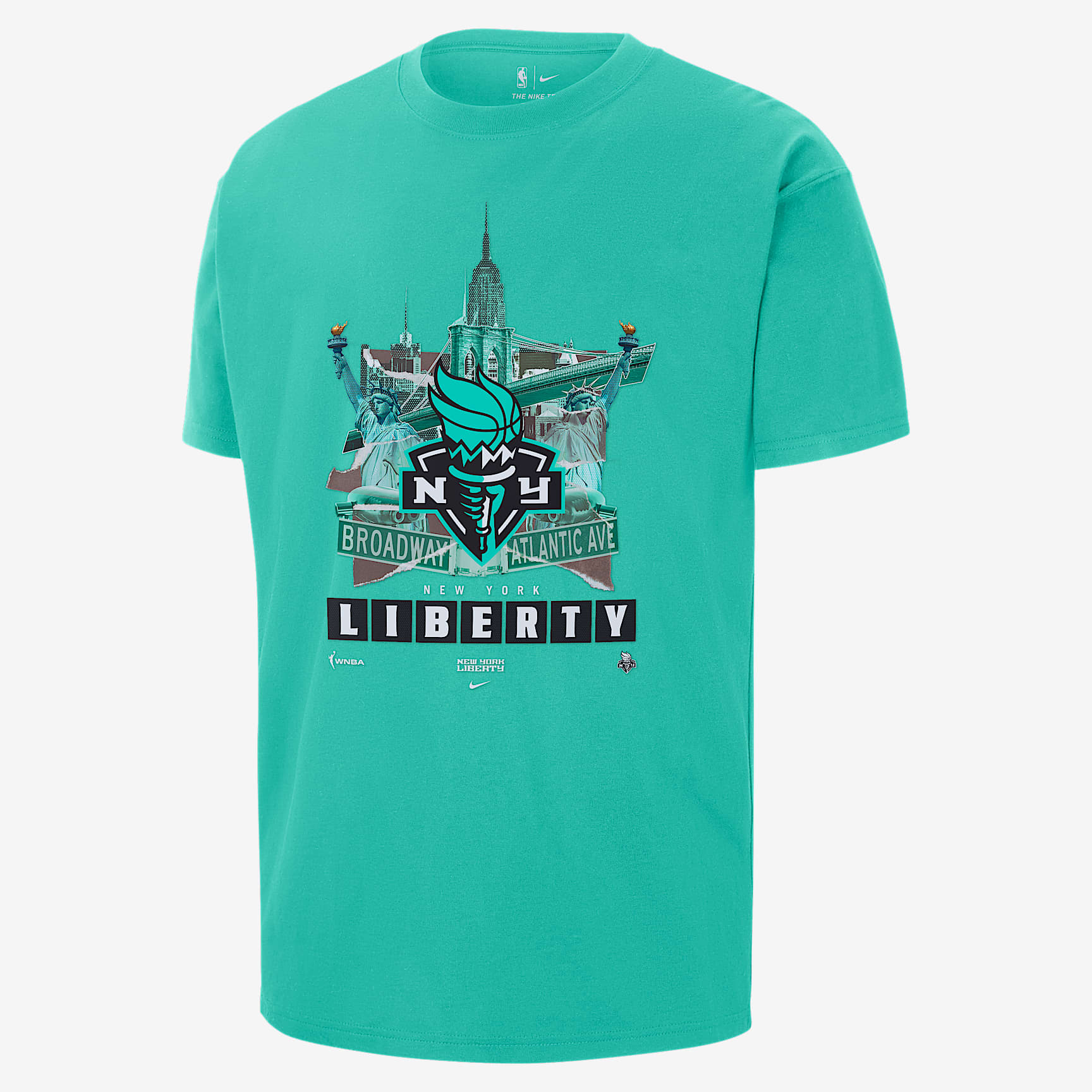 New York Liberty Men's Nike WNBA Max90 T-Shirt