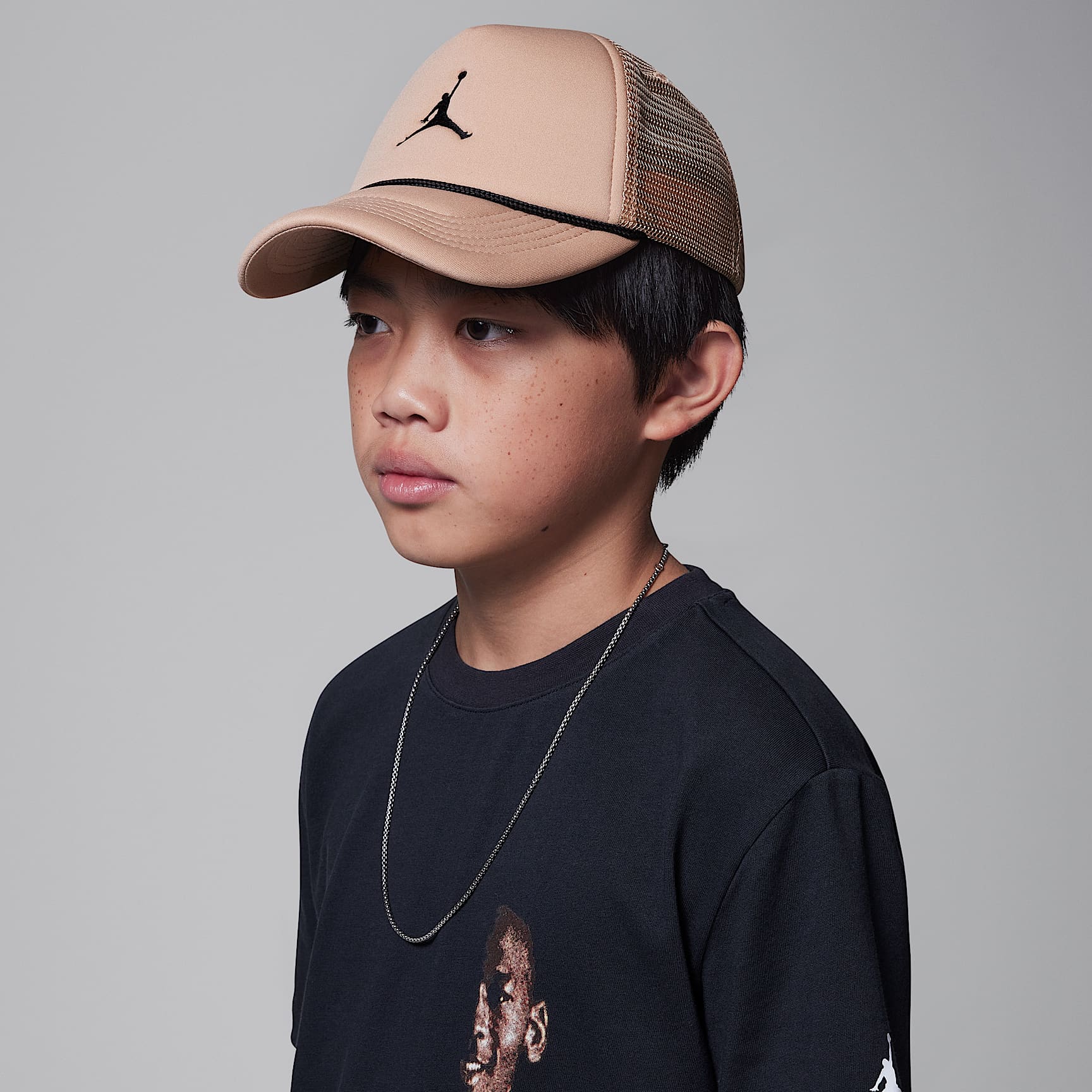 Jordan Big Kids' Jumpman Foam Trucker Hat