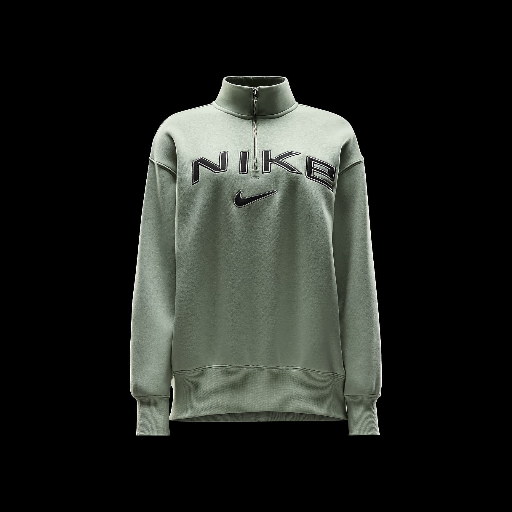 Nike Sportswear Phoenix Fleece Women's Oversized 1/4-Zip Logo Top