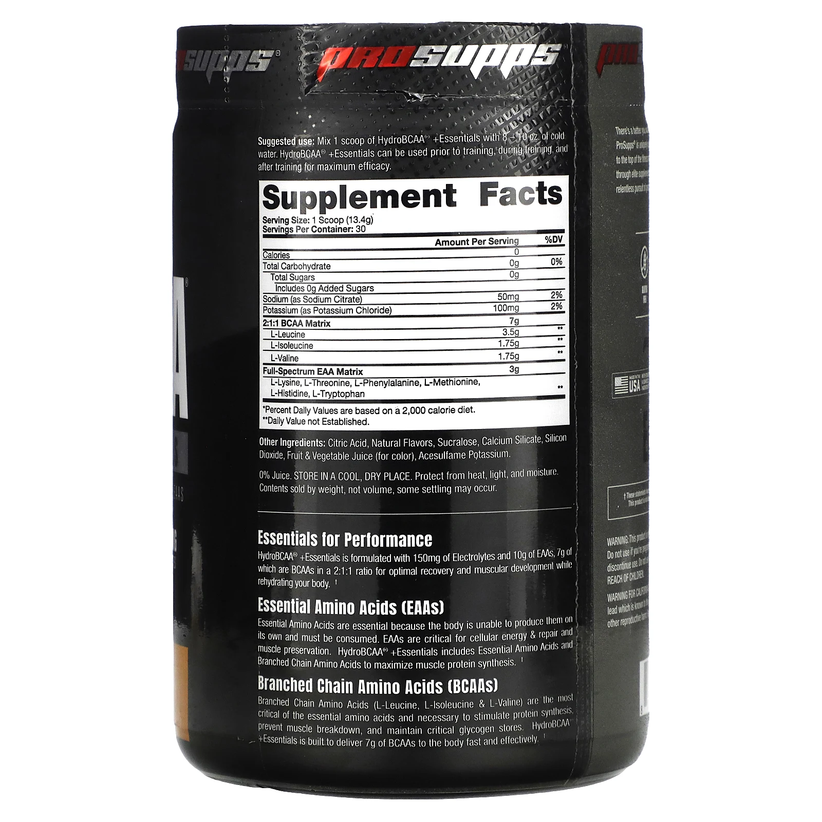 ProSupps, Hydro BCAA, техасский чай, 441 г (15,6 унции)