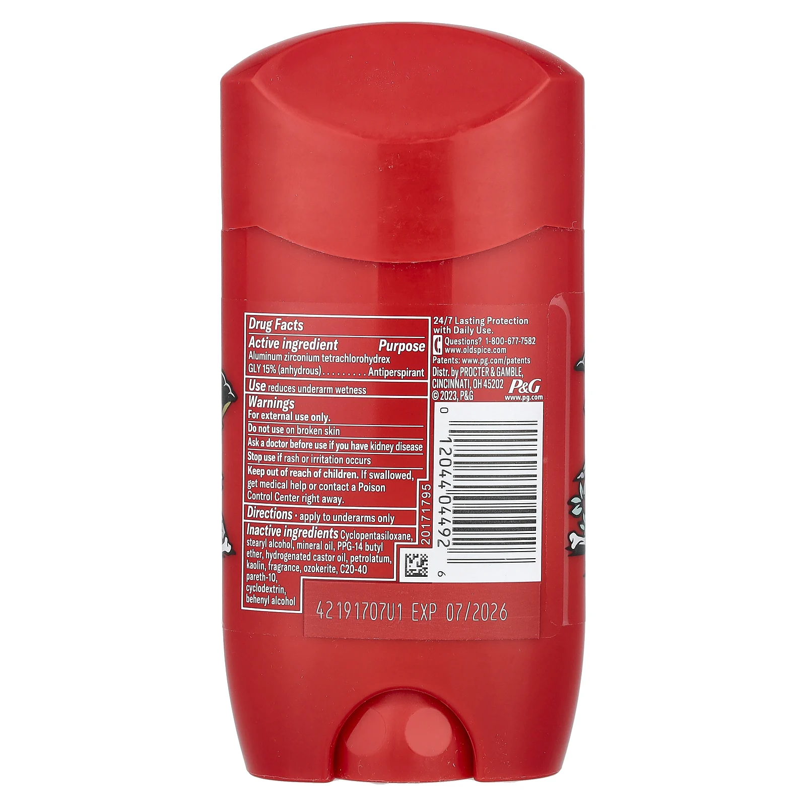 Old Spice, Дезодорант и антиперспирант, Night Panther, 73 г (2,6 унции)