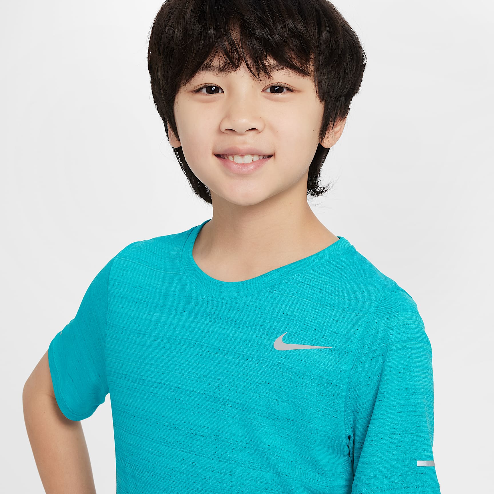Nike Dri-FIT Miler Big Kids' (Boys') Training Top