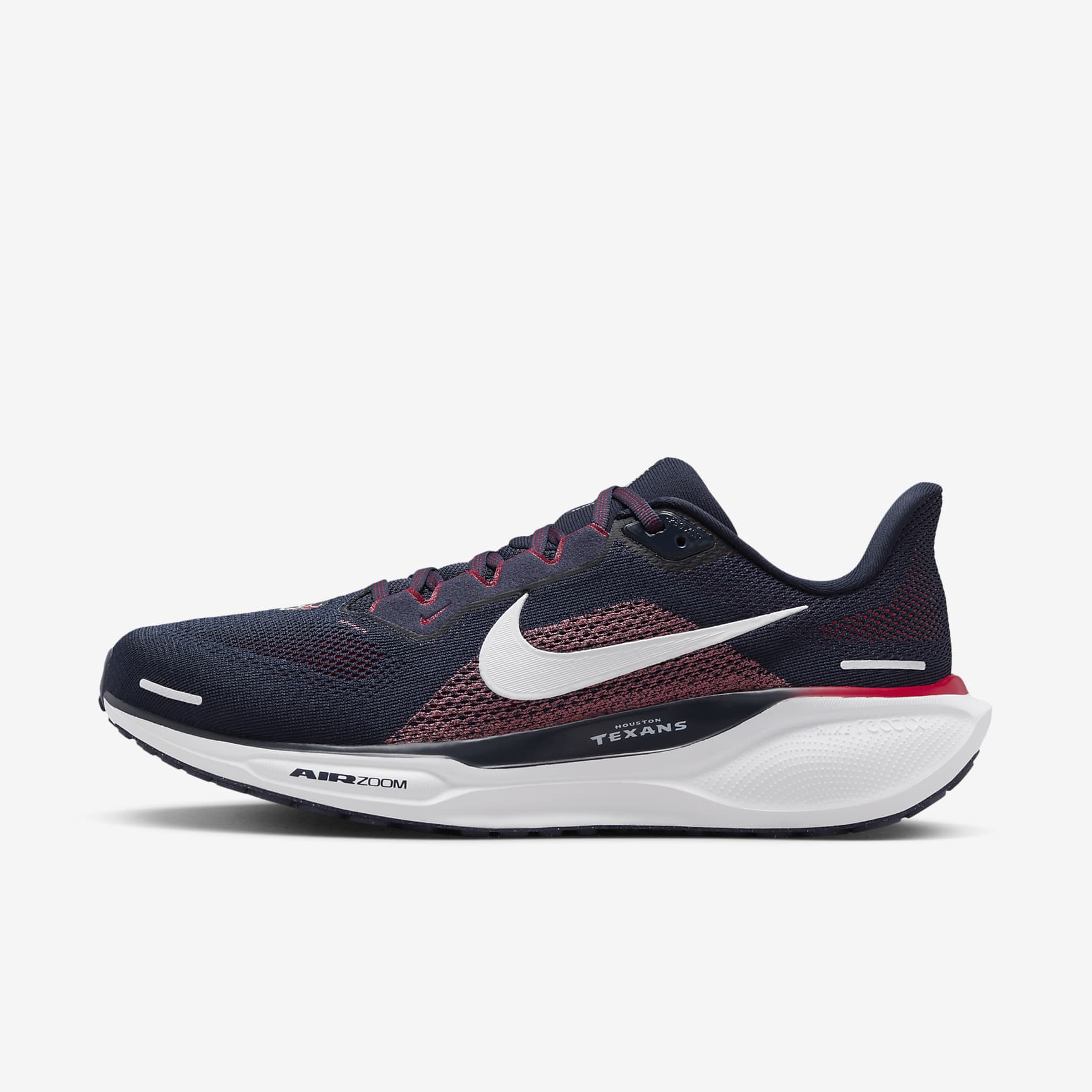Nike Pegasus 41 NFL Houston Texans Men's Road Running Shoes