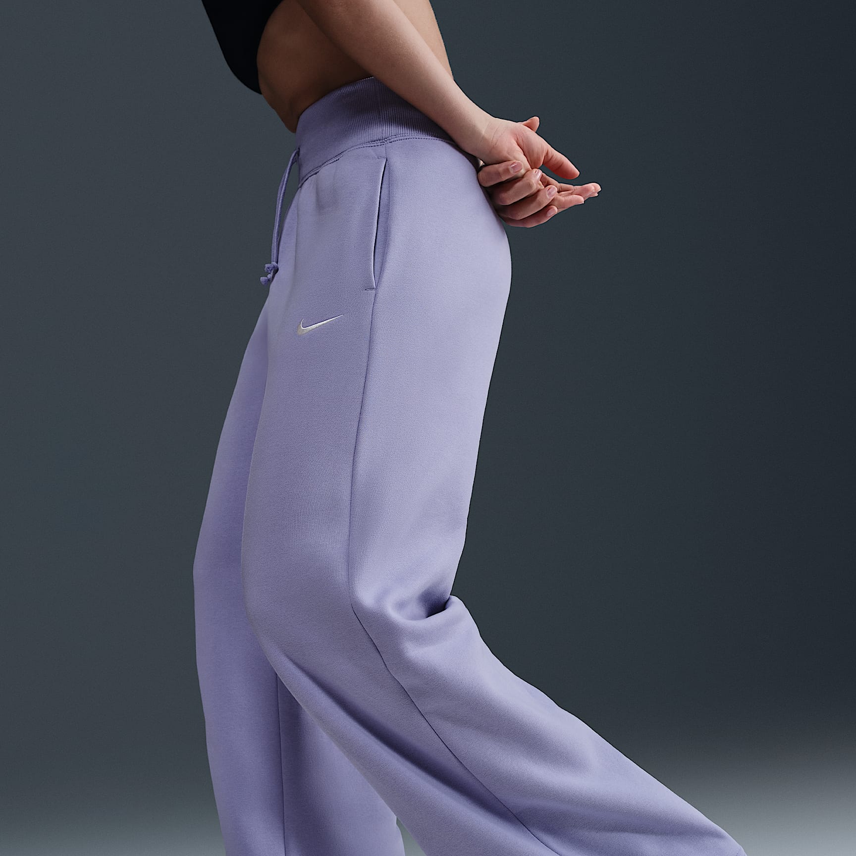 Nike Sportswear Phoenix Fleece Women's High-Waisted Wide-Leg Sweatpants