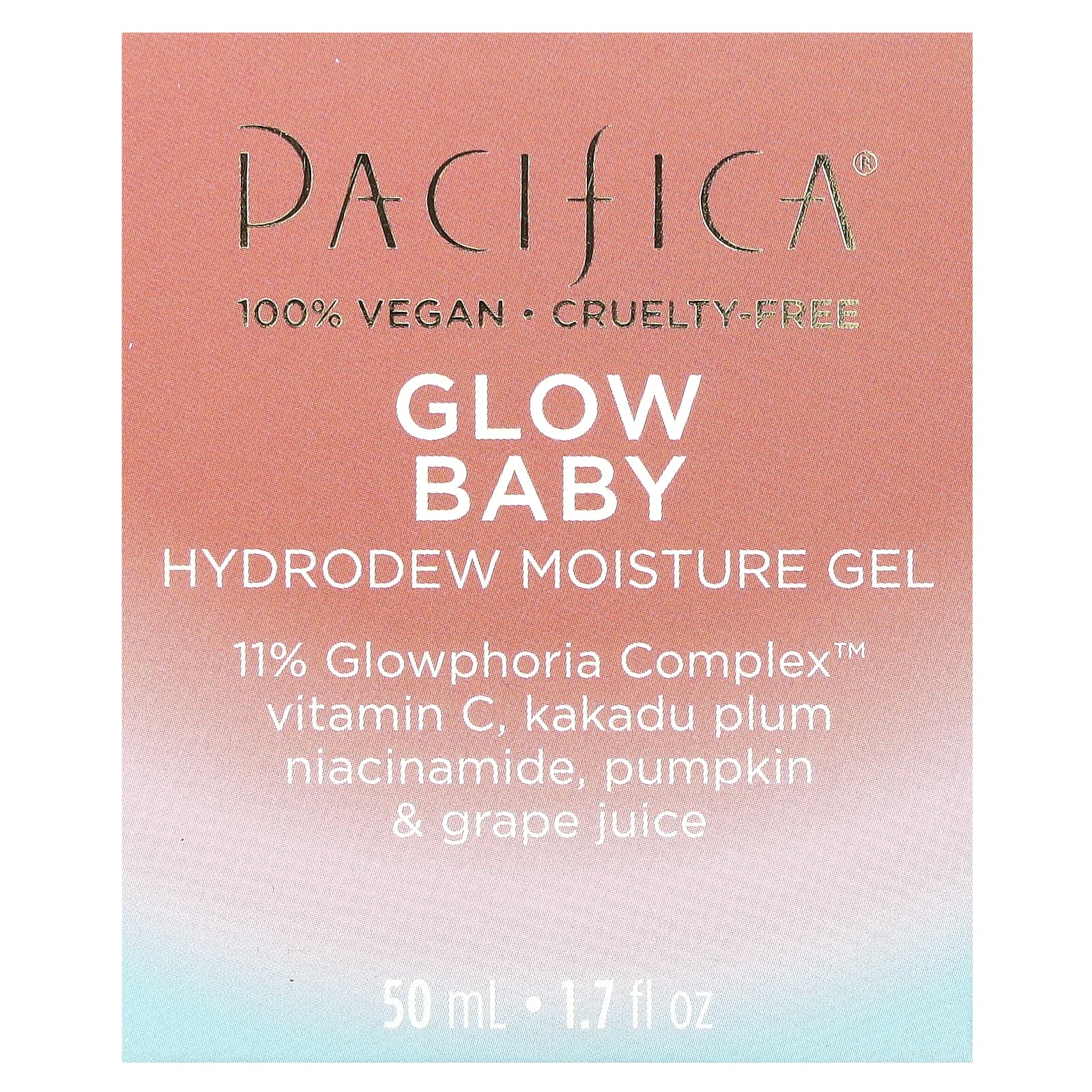 Pacifica, Glow Baby, увлажняющий гель Hydrodew, 50 мл (1,7 жидк. унции)