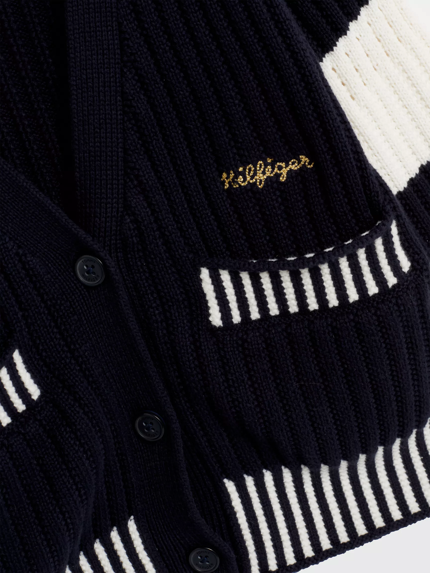 Свитер для девочки Tommy Hilfiger, Детский кардиган в морском стиле