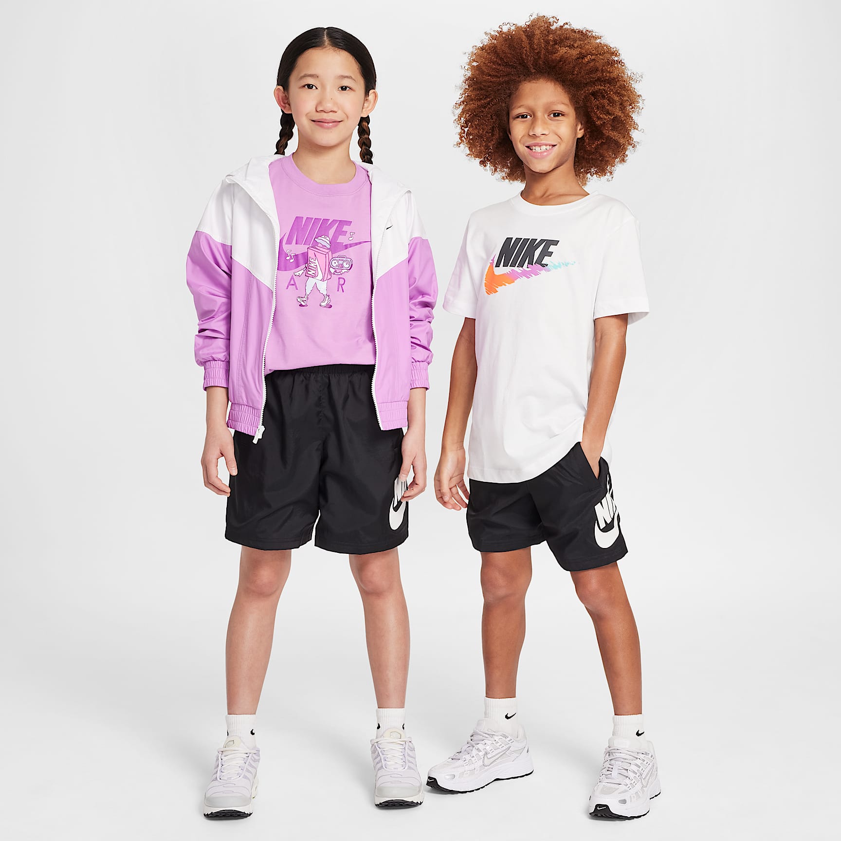 Nike Sportswear Club Big Kids' 6" Woven Shorts
