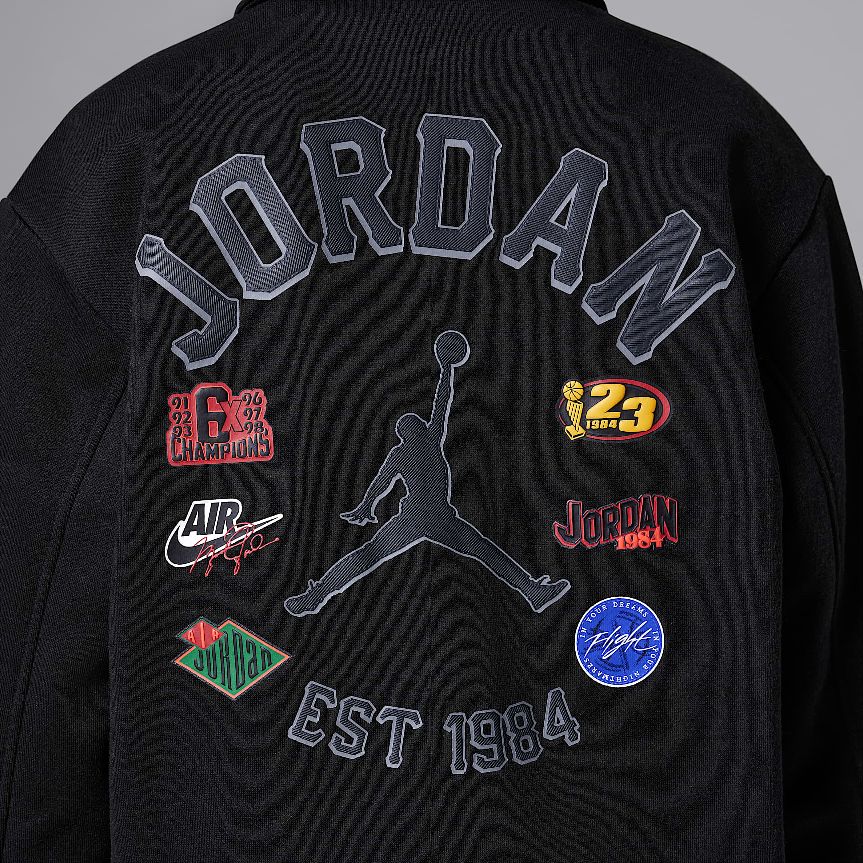 Jordan Court of Legends Big Kids' Long Sleeve Knit Top