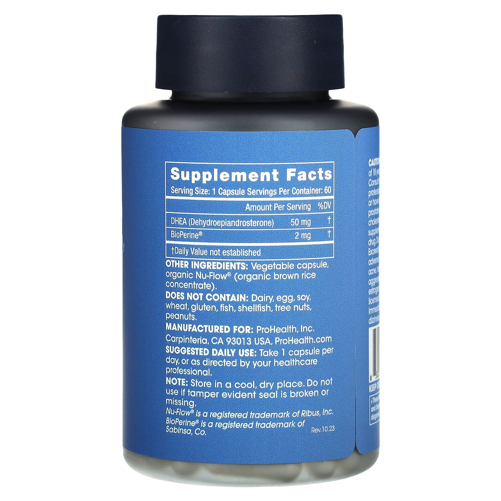 ProHealth Longevity, ДГЭА, 50 мг, 60 капсул