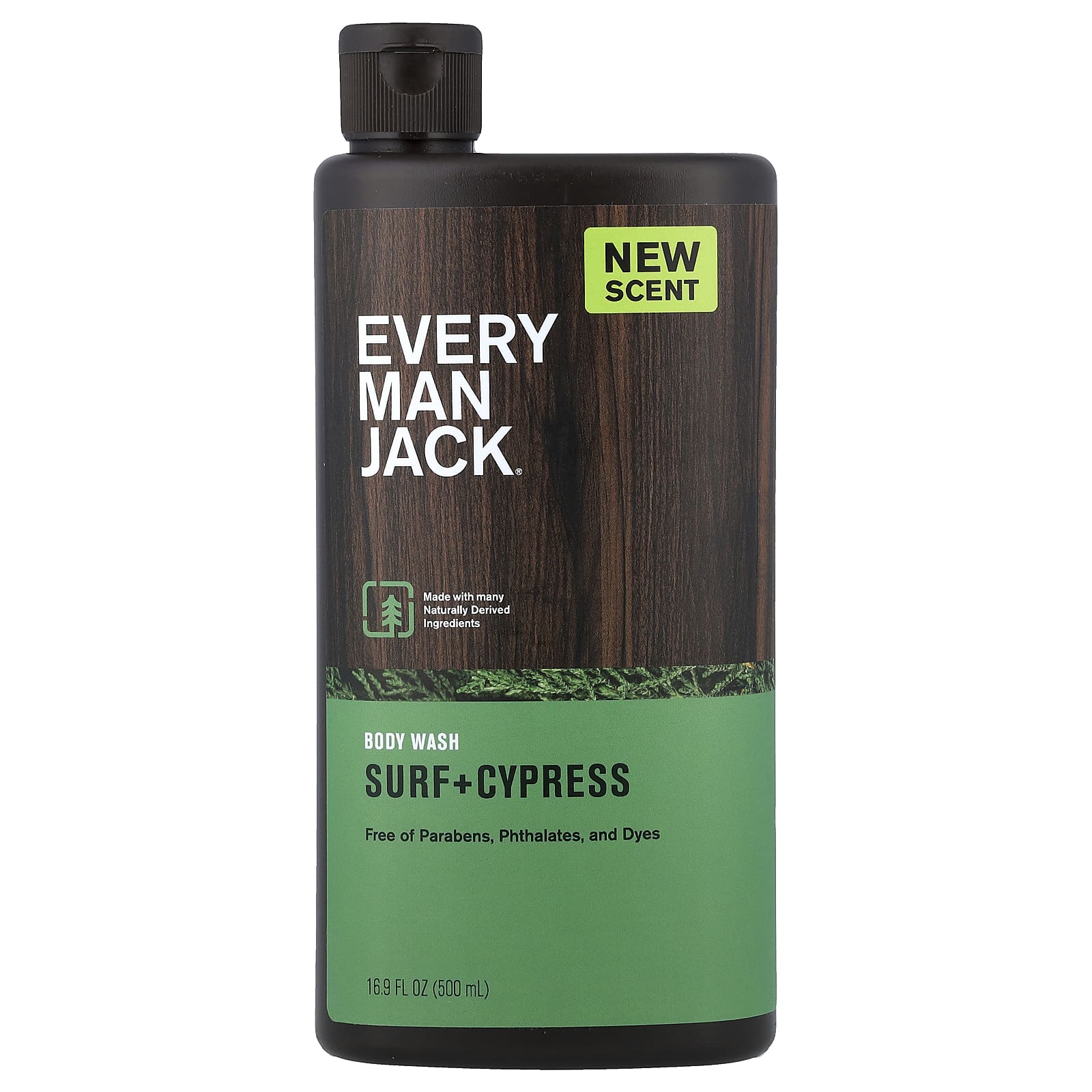 Every Man Jack, гель для душа, прилив + кипарис, 500 мл (16,9 жидк. унции)