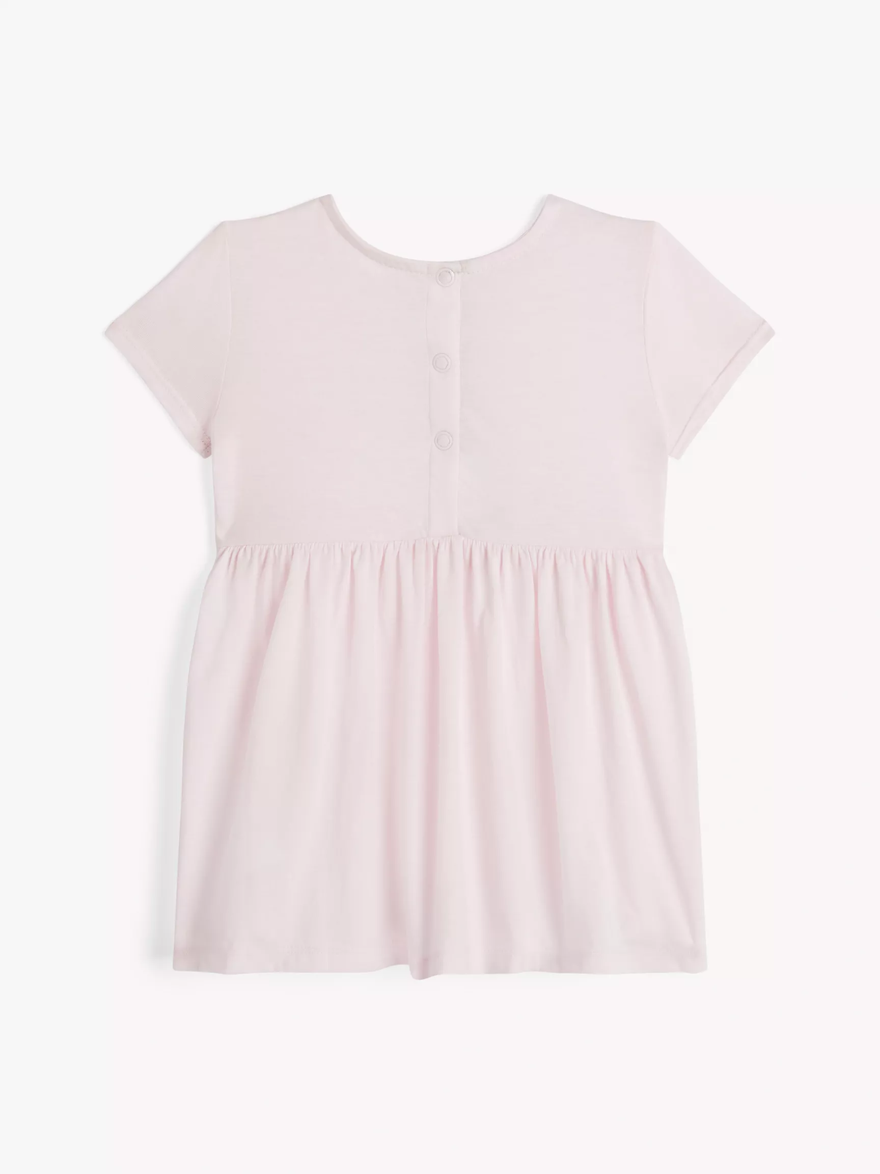 Детское платье Tommy Hilfiger, Детское платье с коротким рукавом и круглым логотипом