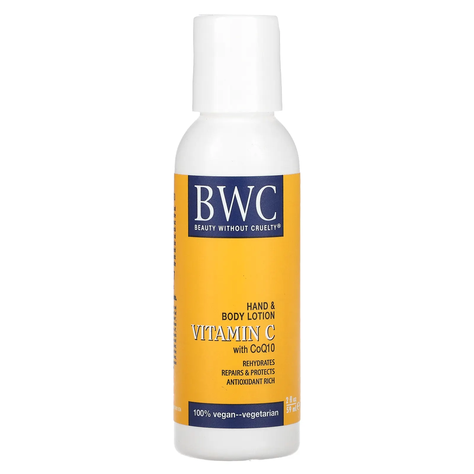 Beauty Without Cruelty, лосьон для рук и тела, витамин C с коэнзимом Q10, 59 мл (2 жидк. унции)