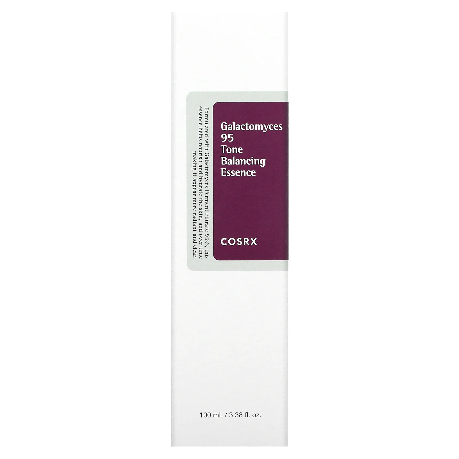 CosRx, Тонизирующий состав Galactomyces 95 Tone Balancing Essence, 3,38 жидкой унции (100 мл)