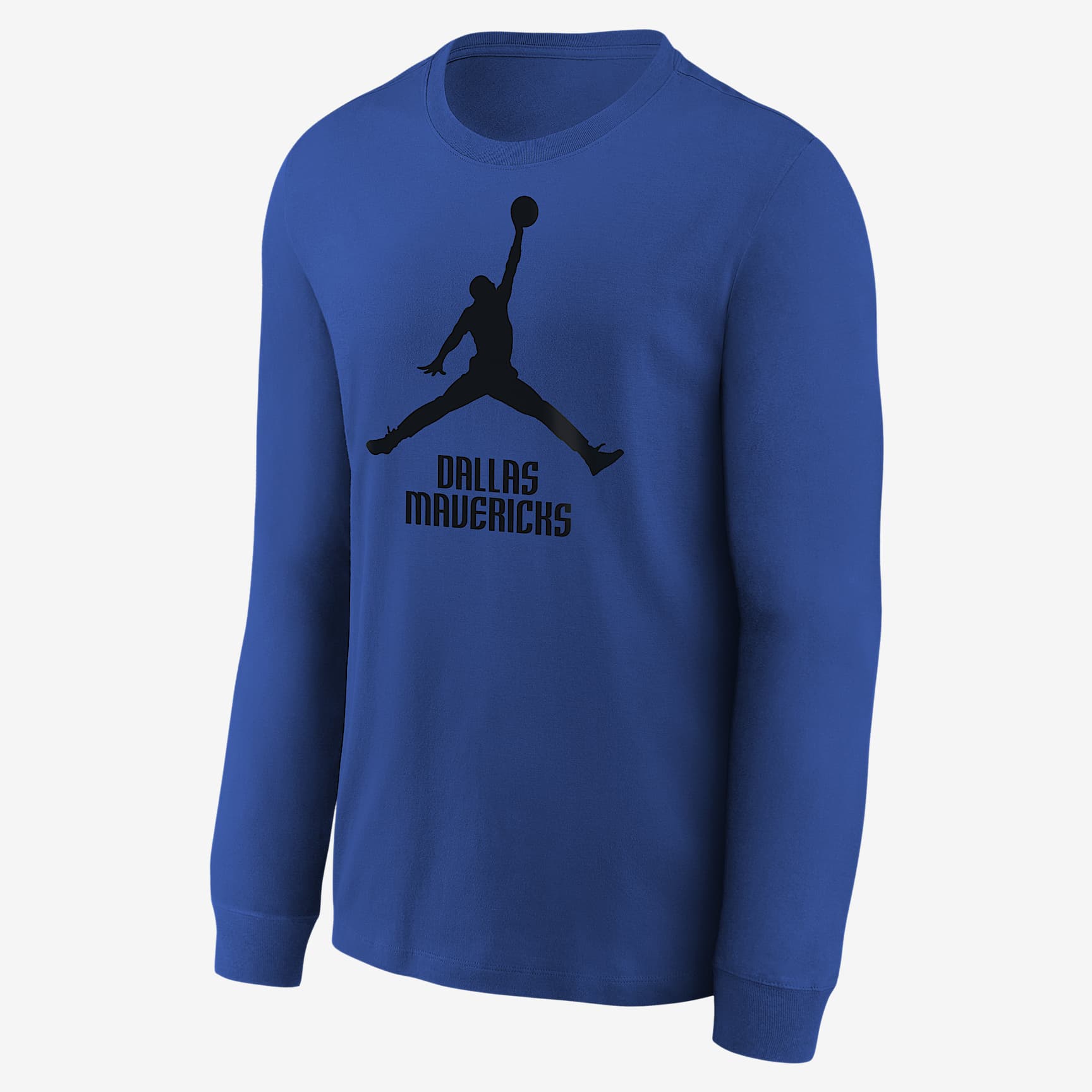 Dallas Mavericks Essential Big Kids' Jordan NBA Long-Sleeve T-Shirt