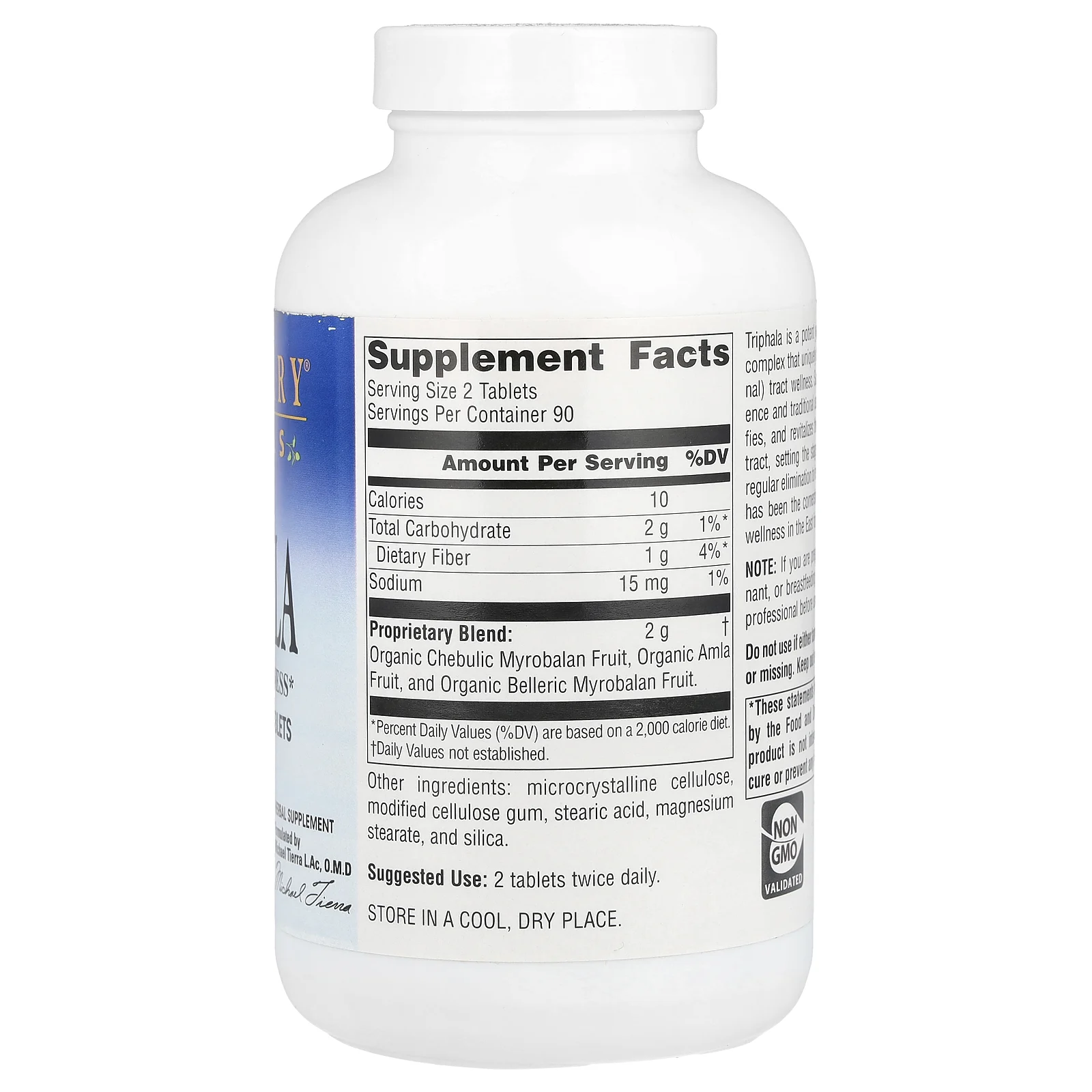 Planetary Herbals, Triphala, здоровье желудочно-кишечного тракта, 1000 мг, 180 таблеток