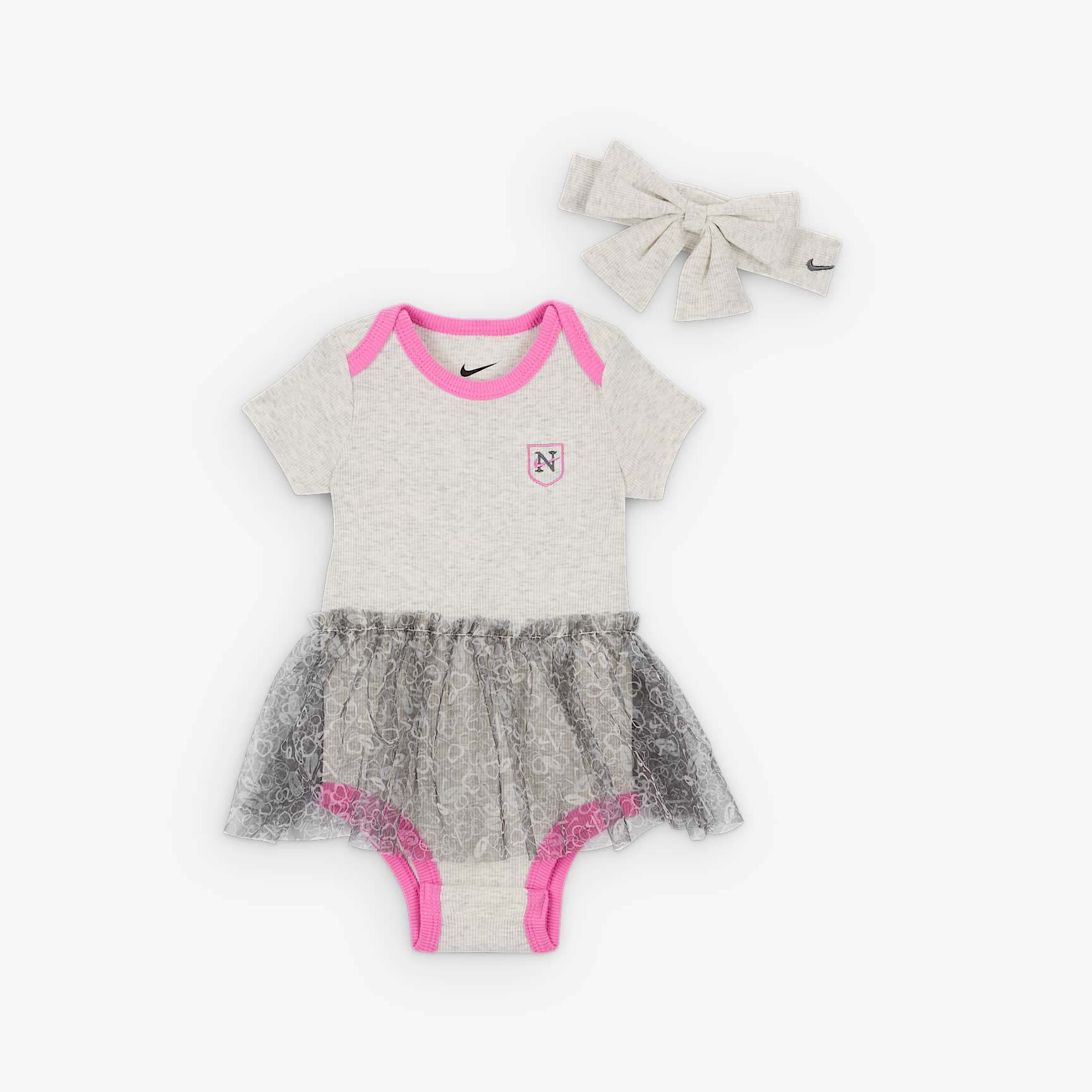 Nike Baby Nike Jumble Tutu Bodysuit and Headband 2-Piece Set
