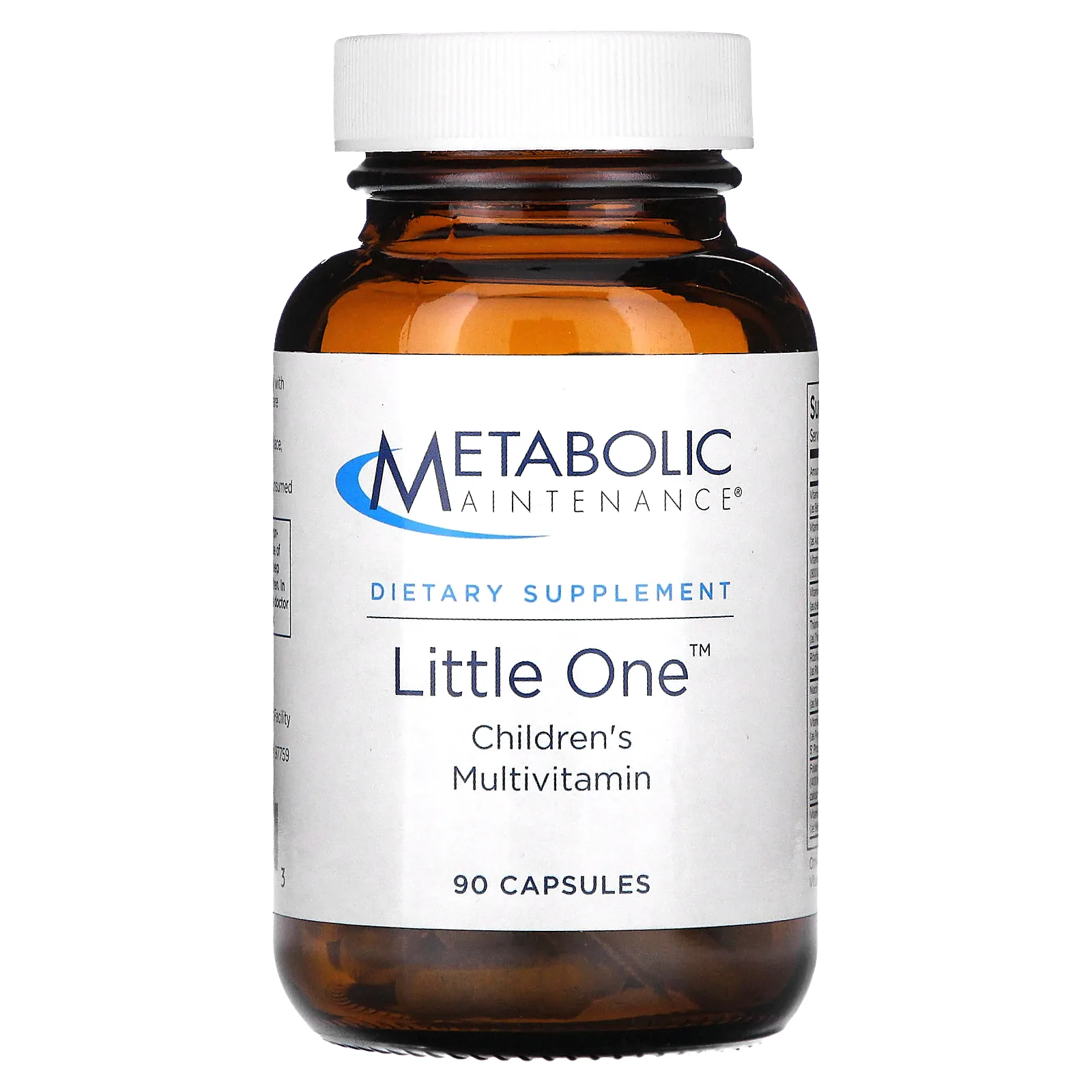 Metabolic Maintenance, Little One, мультивитамины для детей, 90 капсул