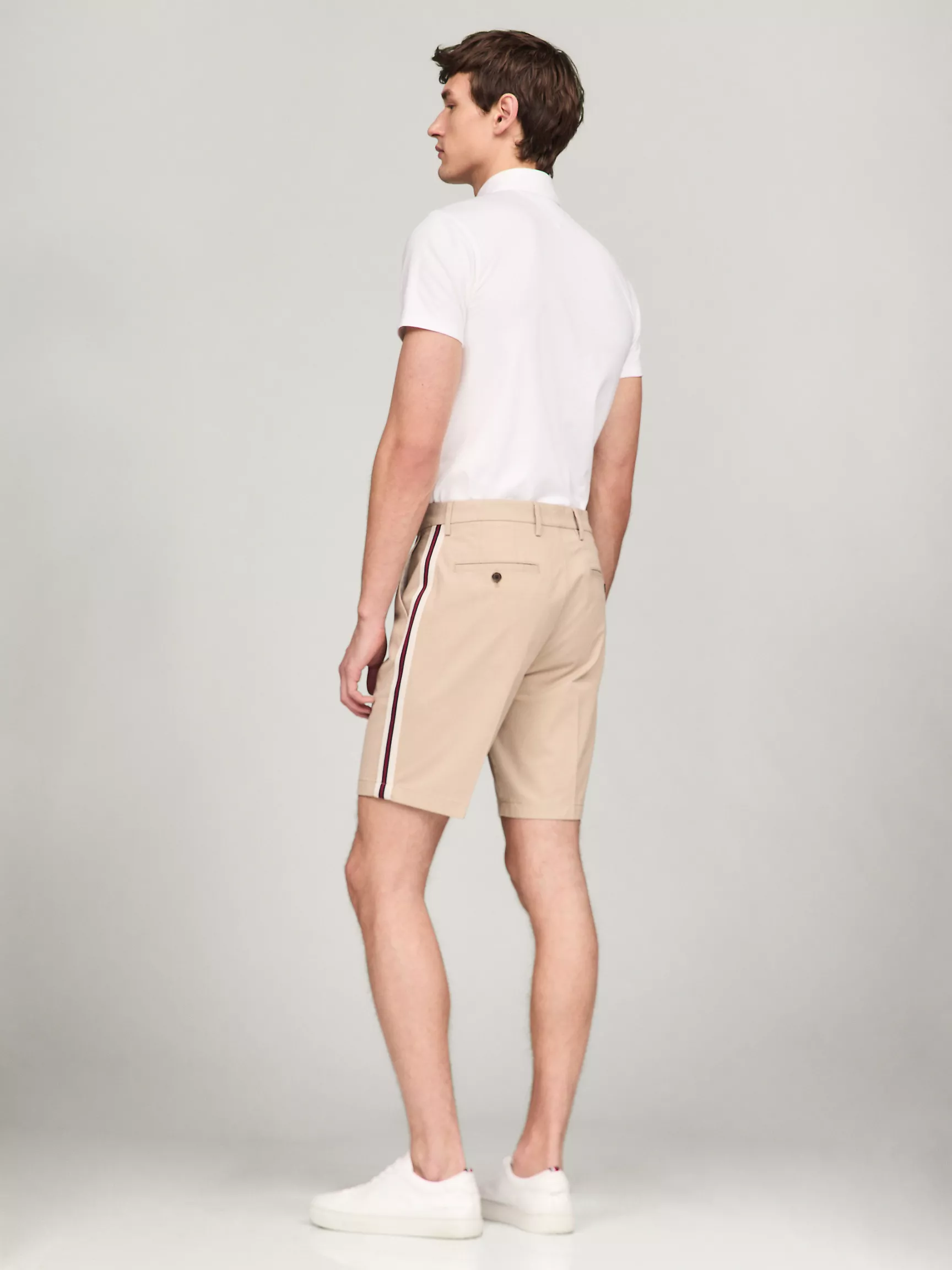 Мужские шорты Tommy Hilfiger, Полосатые шорты длиной 9 дюймов