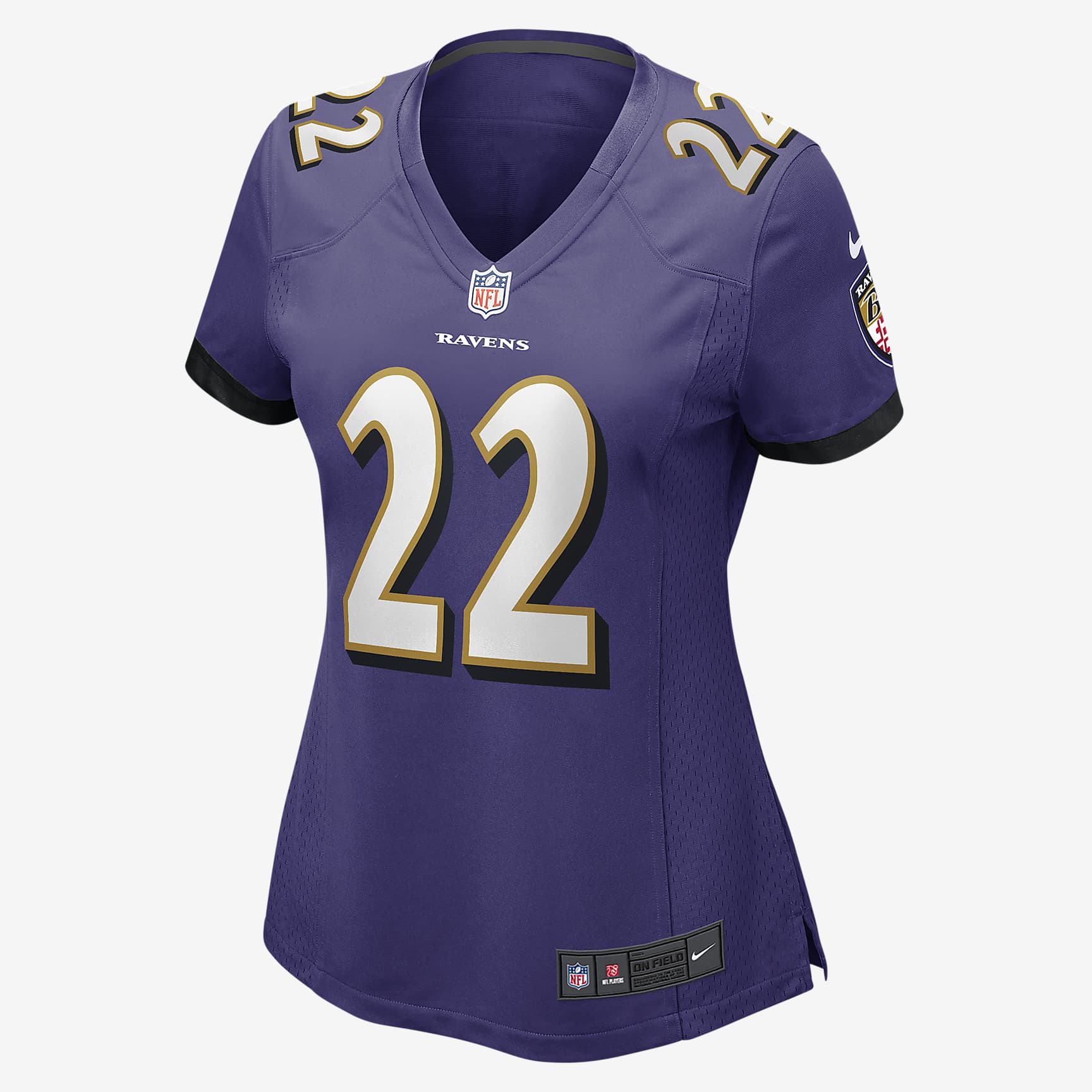 Derrick Henry Baltimore Ravens Women's Nike NFL Game Football Jersey