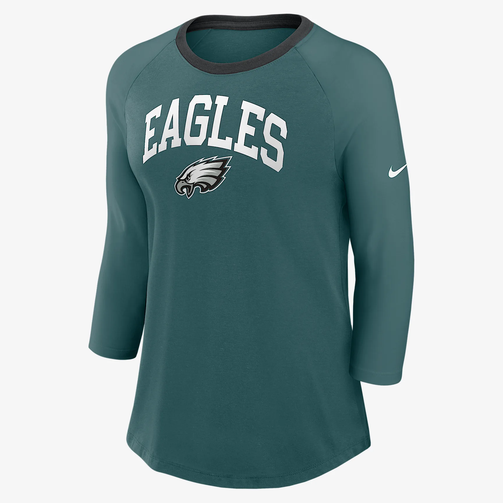 Philadelphia Eagles Women's Nike NFL 3/4-Sleeve T-Shirt
