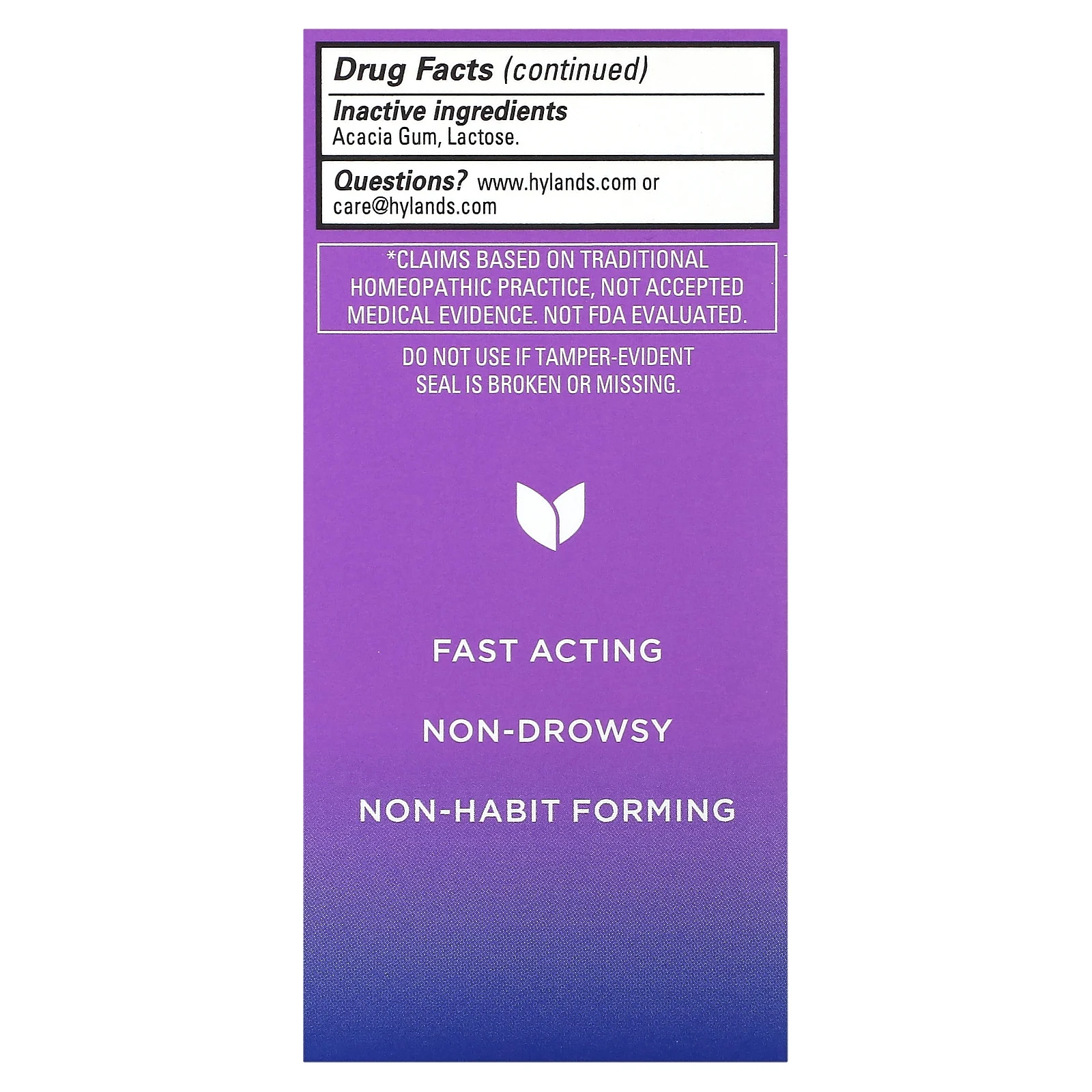 Hyland's Naturals, Migraine Relief, 100 tablets