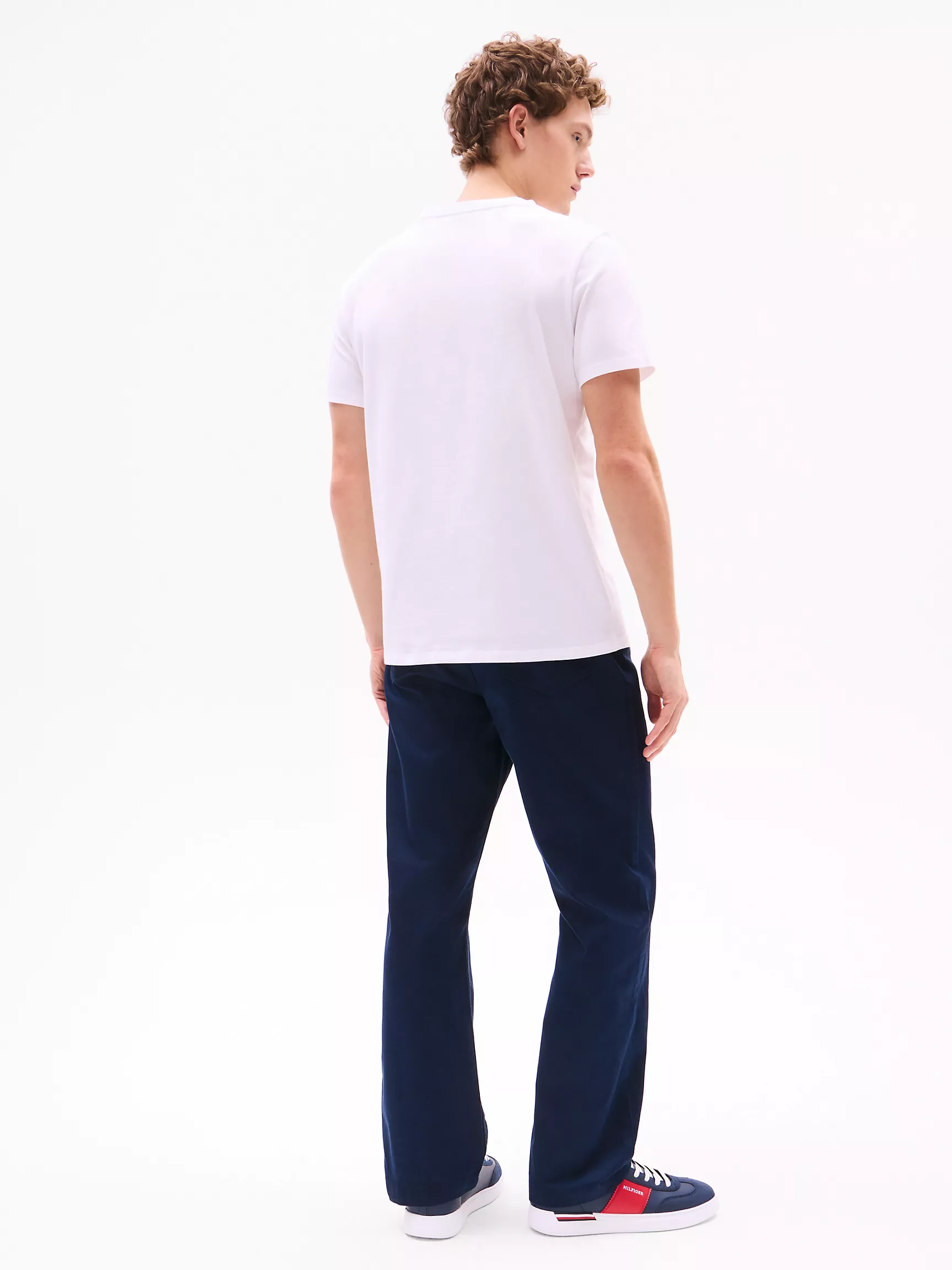 Мужская футболка Tommy Hilfiger, Футболка с логотипом в круге Hilfiger