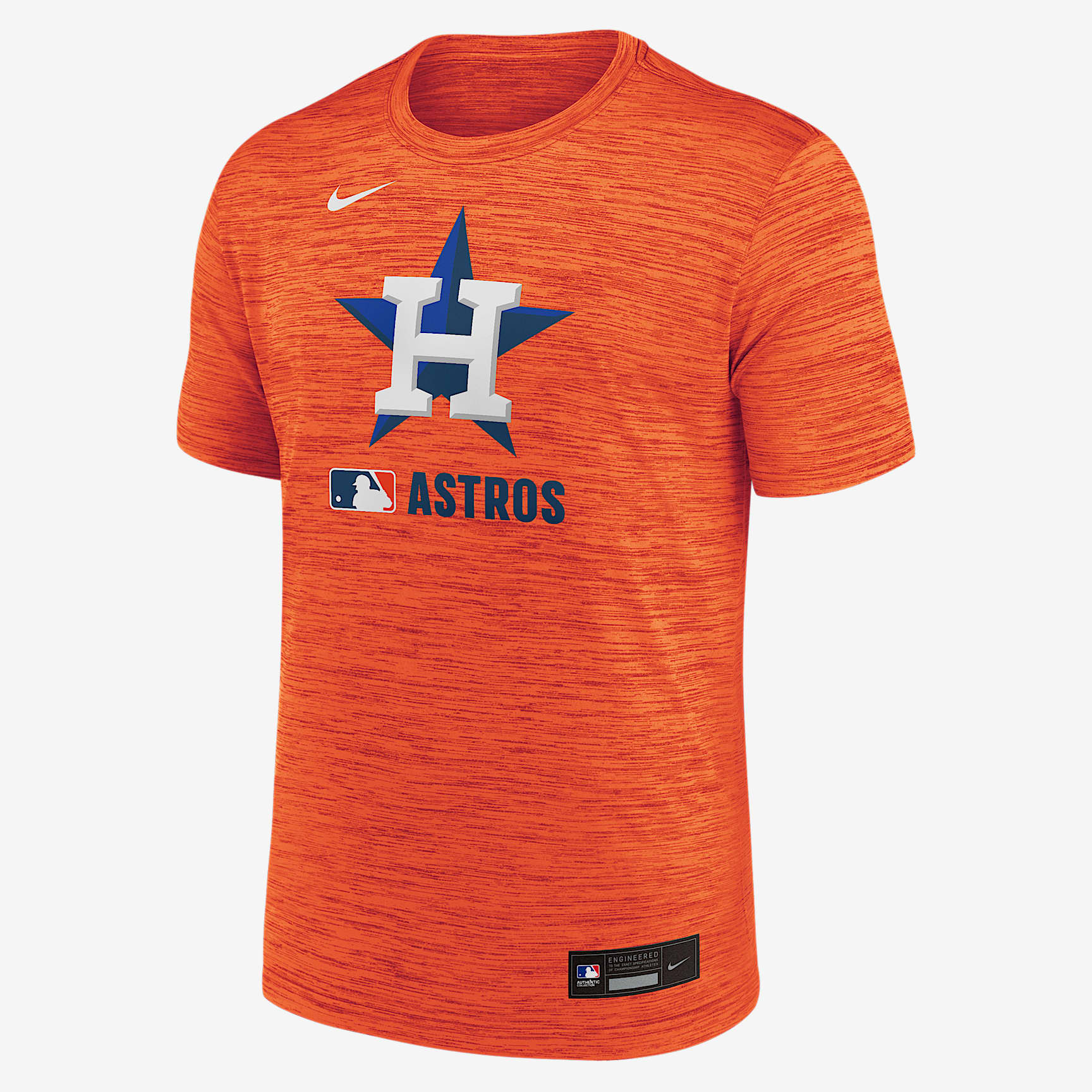 Houston Astros Authentic Collection Velocity Men's Nike Dri-FIT MLB T-Shirt