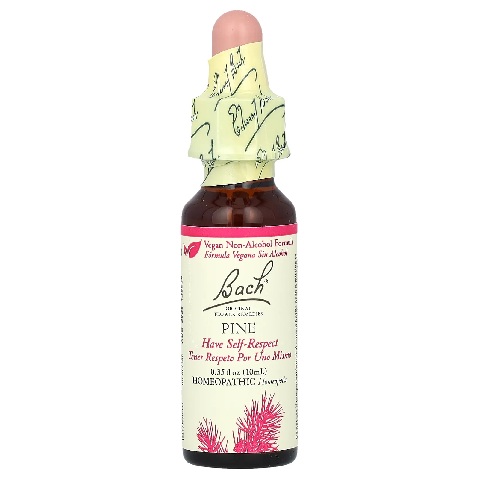 Bach, Original Flower Remedies, сосна, 10 мл (0,35 жидк. унции)