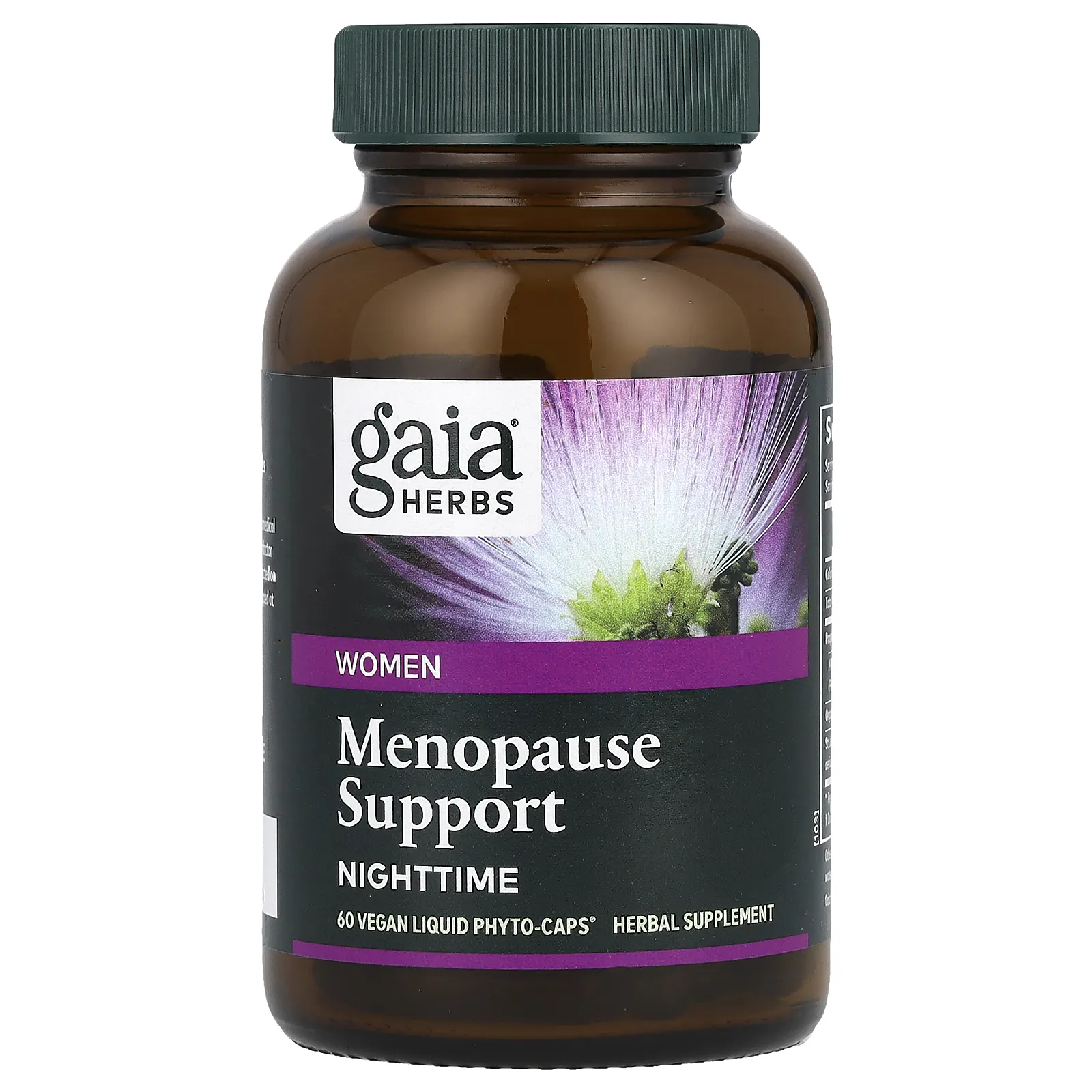 Gaia Herbs, Поддержка здорового сна у женщин, 60 растительных капсул Phyto-Caps с жидкостью