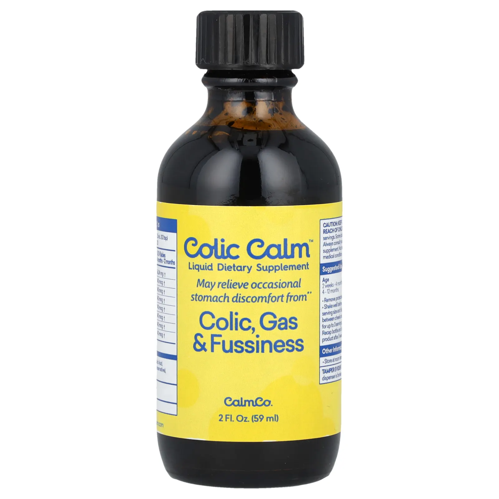 Colic Calm, Colic, средство от газообразования и рефлюкса, для младенцев, 59 мл (2 жидк. унции)