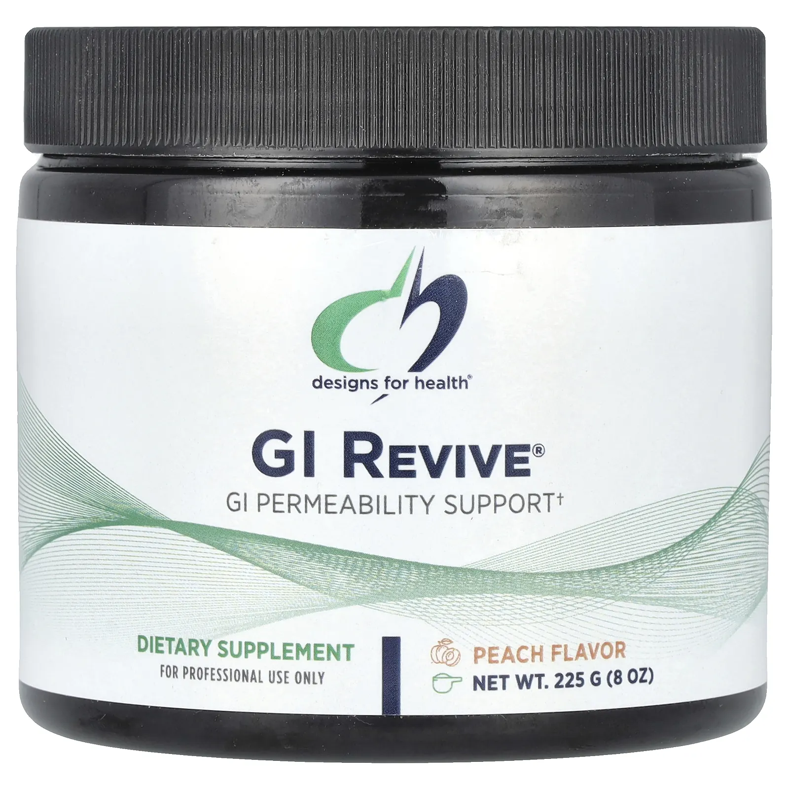 Designs For Health, GI Revive®, Peach, 8 oz (225 g)