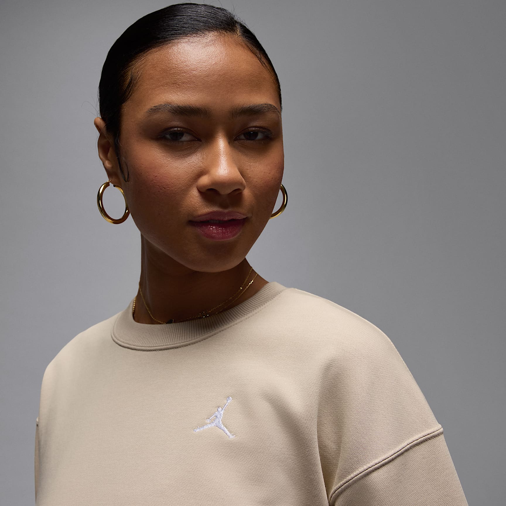 Jordan Brooklyn Fleece Women's French Terry Crew-Neck Sweatshirt