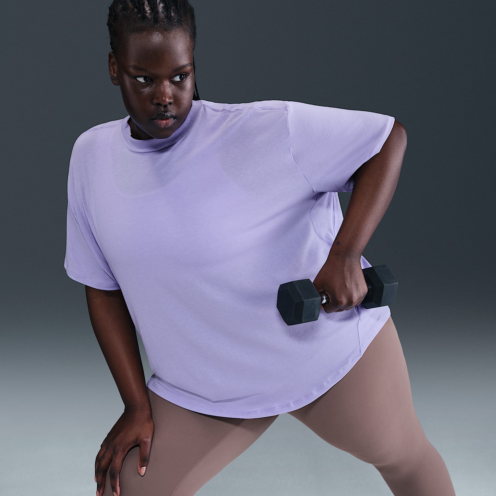 Nike One Relaxed Women's Dri-FIT Short-Sleeve Top (Plus Size)
