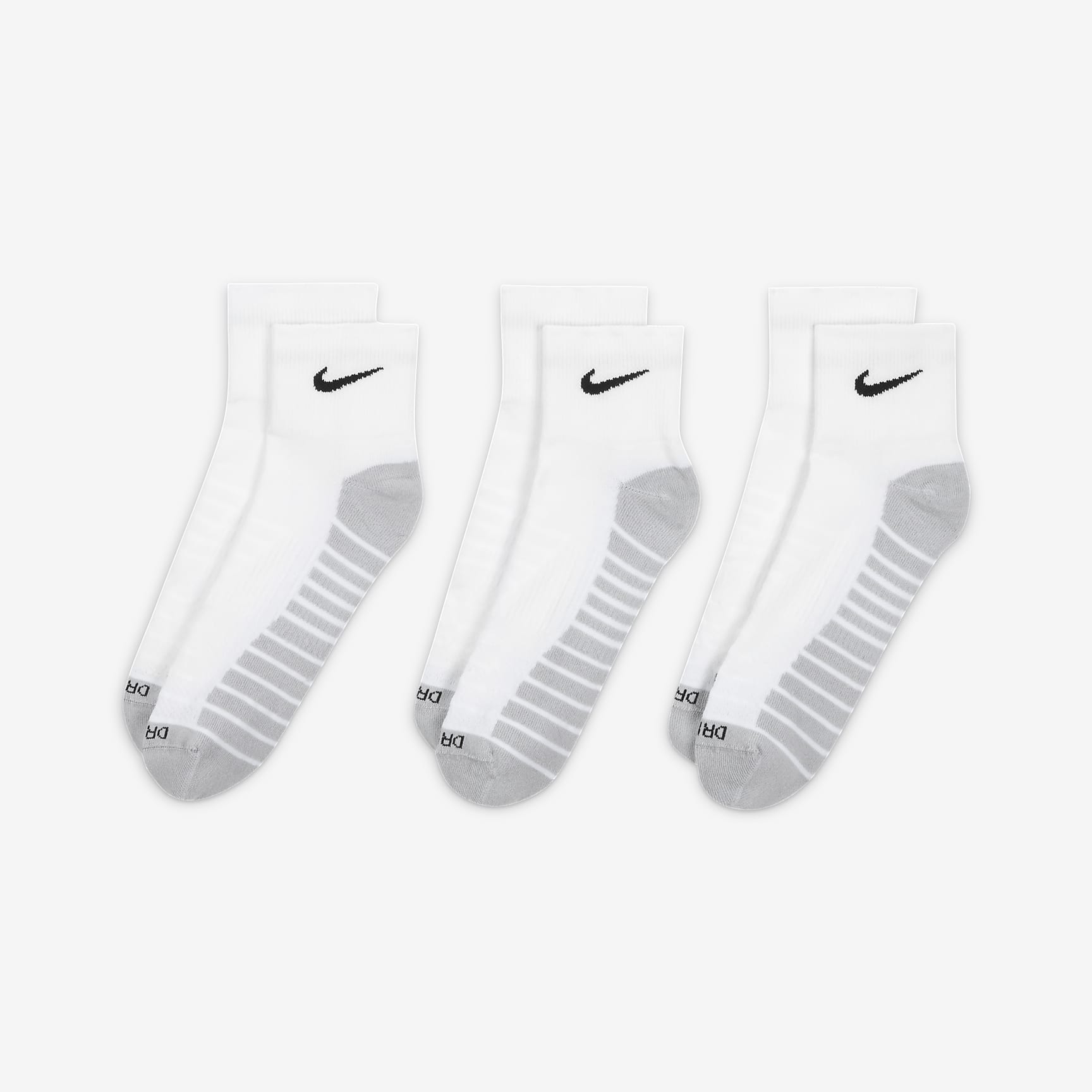 Nike Everyday Max Cushioned Training Ankle Socks (3 Pairs)