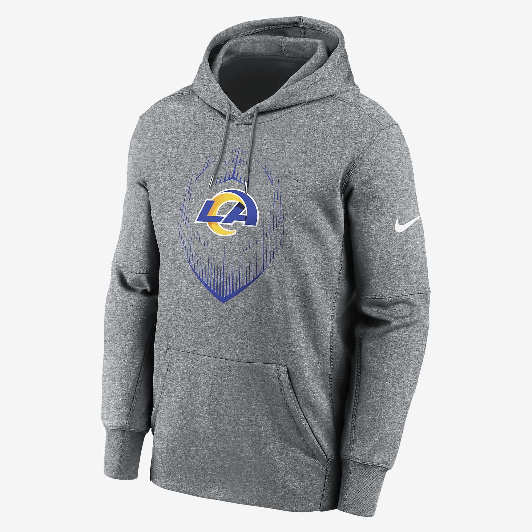 Los Angeles Rams Icon Men’s Nike Therma NFL Pullover Hoodie