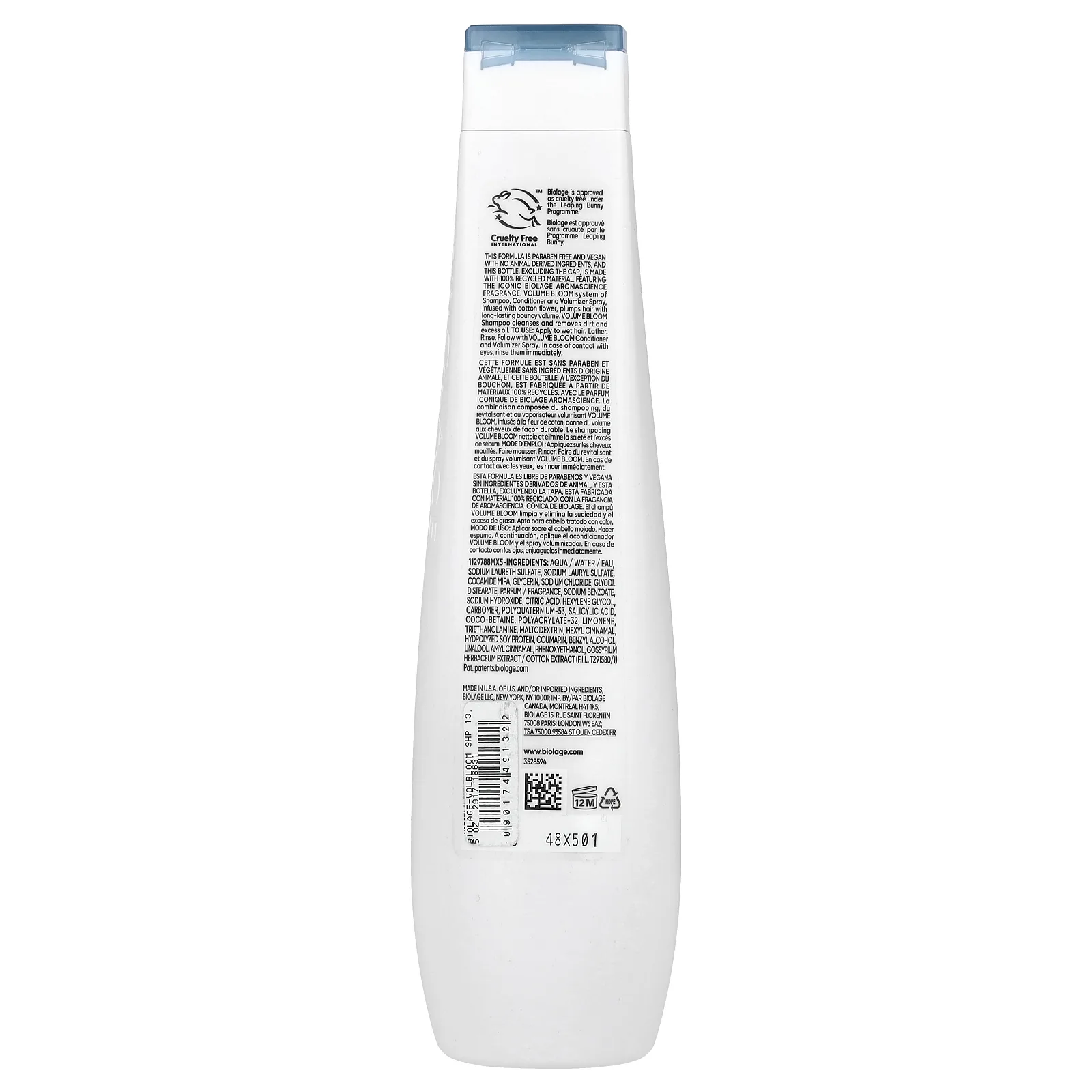 Biolage, Volume Bloom, шампунь для тонких волос, 400 мл (13,5 жидк. Унции)